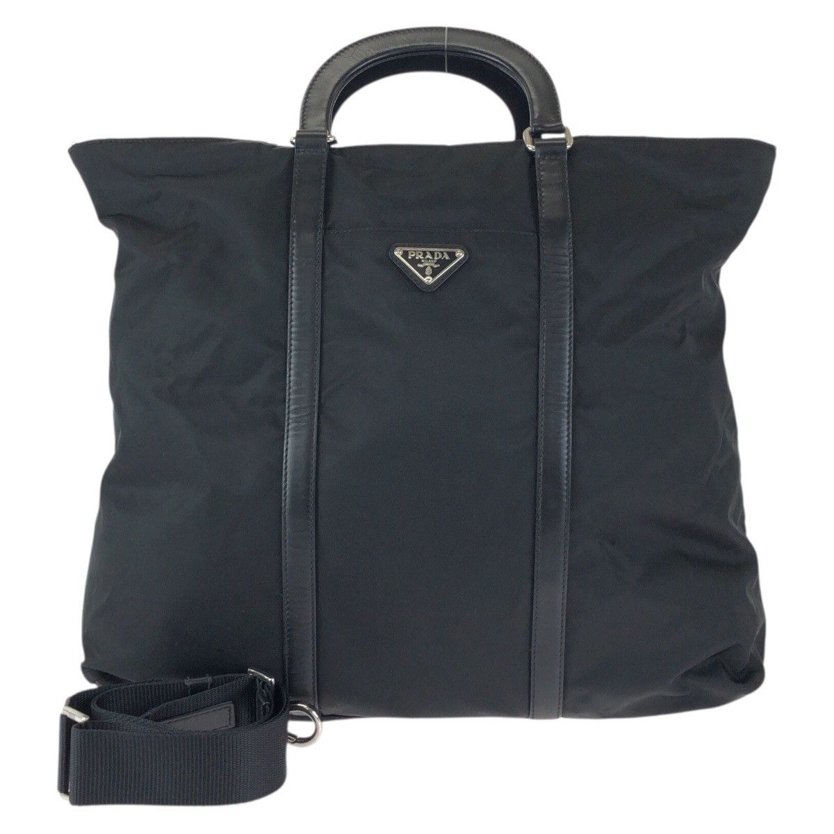 Prada × Vintage Prada Art.4 VA 056 Black/Red Logo Utility Fanny