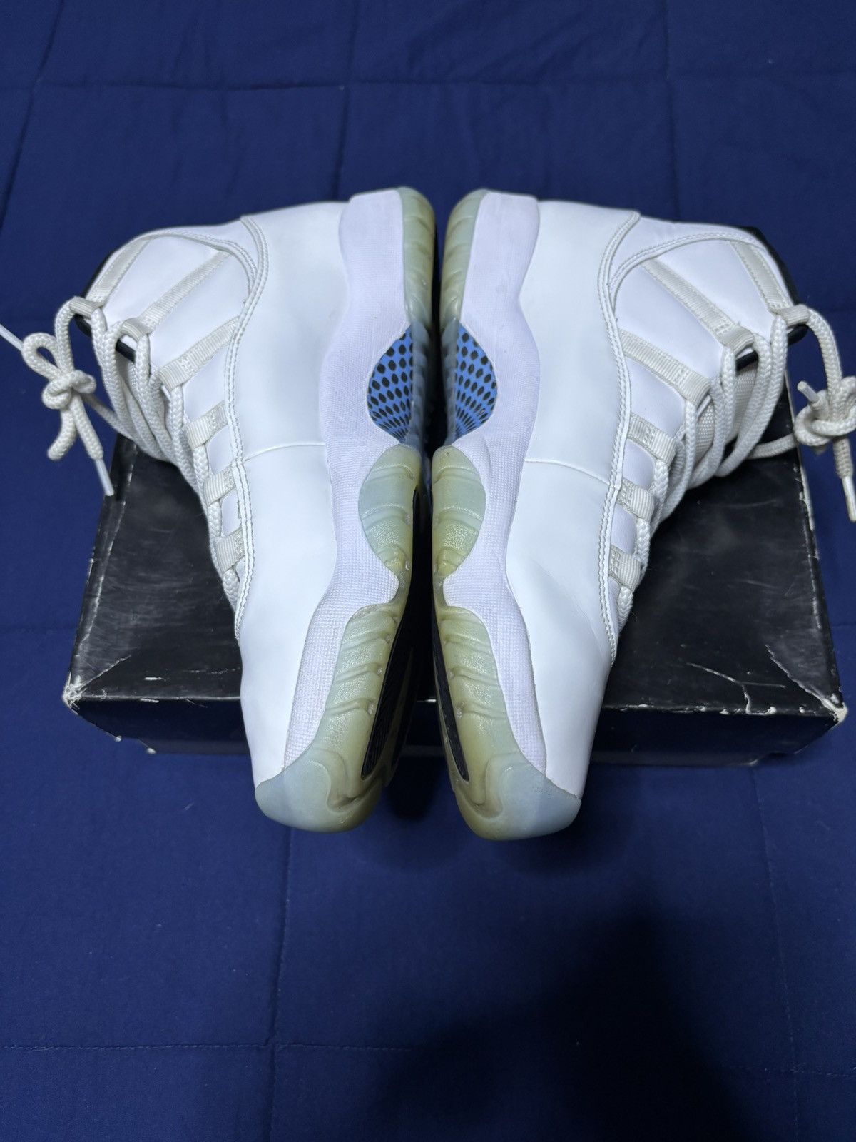 Jordan Brand Jordan 11 Retro High Legend Blue 2024 Size 11.5 Size US 11.5 / EU 44-45 - 3 Thumbnail