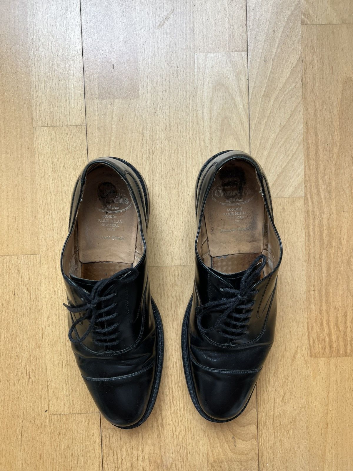 Church's Vintage Churchs black leather oxford Size US 9.5 / EU 42-43 - 1 Thumbnail