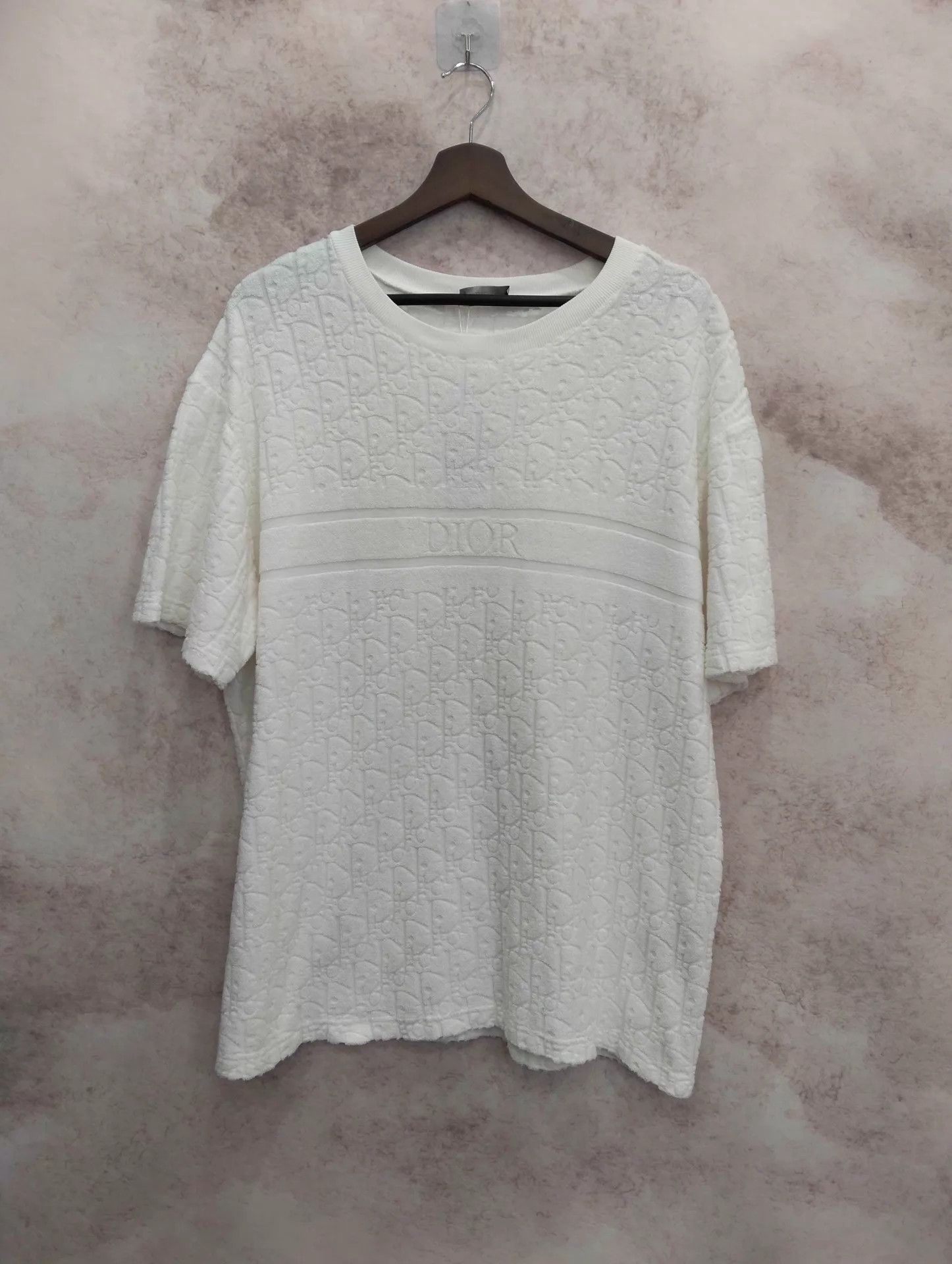Dior Dior Oblique Towel Print Short Sleeve T-Shirt XL Size XL / US 12-14 / IT 48-50 - 1 Thumbnail