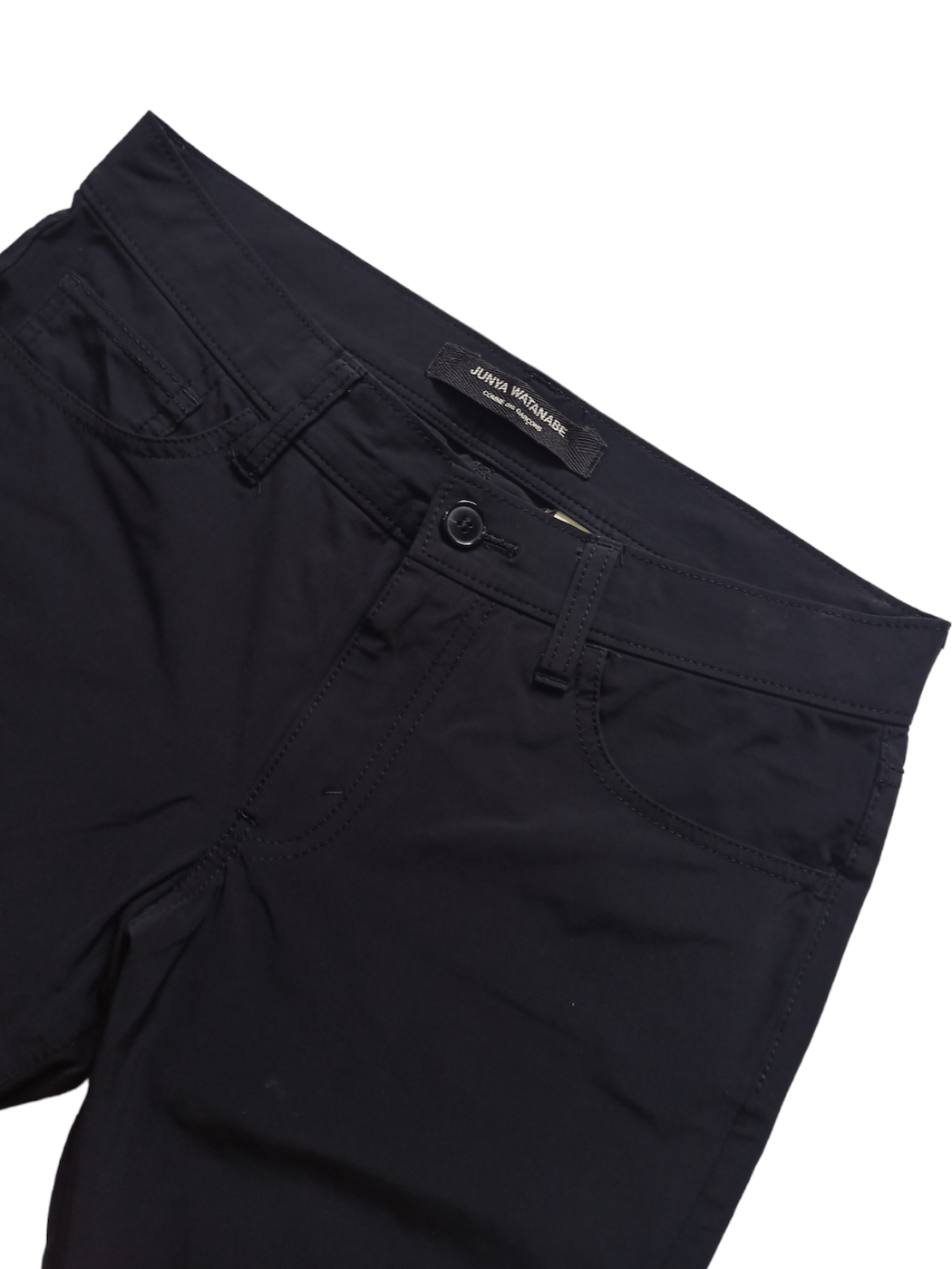 image of Comme Des Garcons Comme Des Garçons Junya Watanabe A/w2009 Black Nylon Pants, Men's (Size 30)
