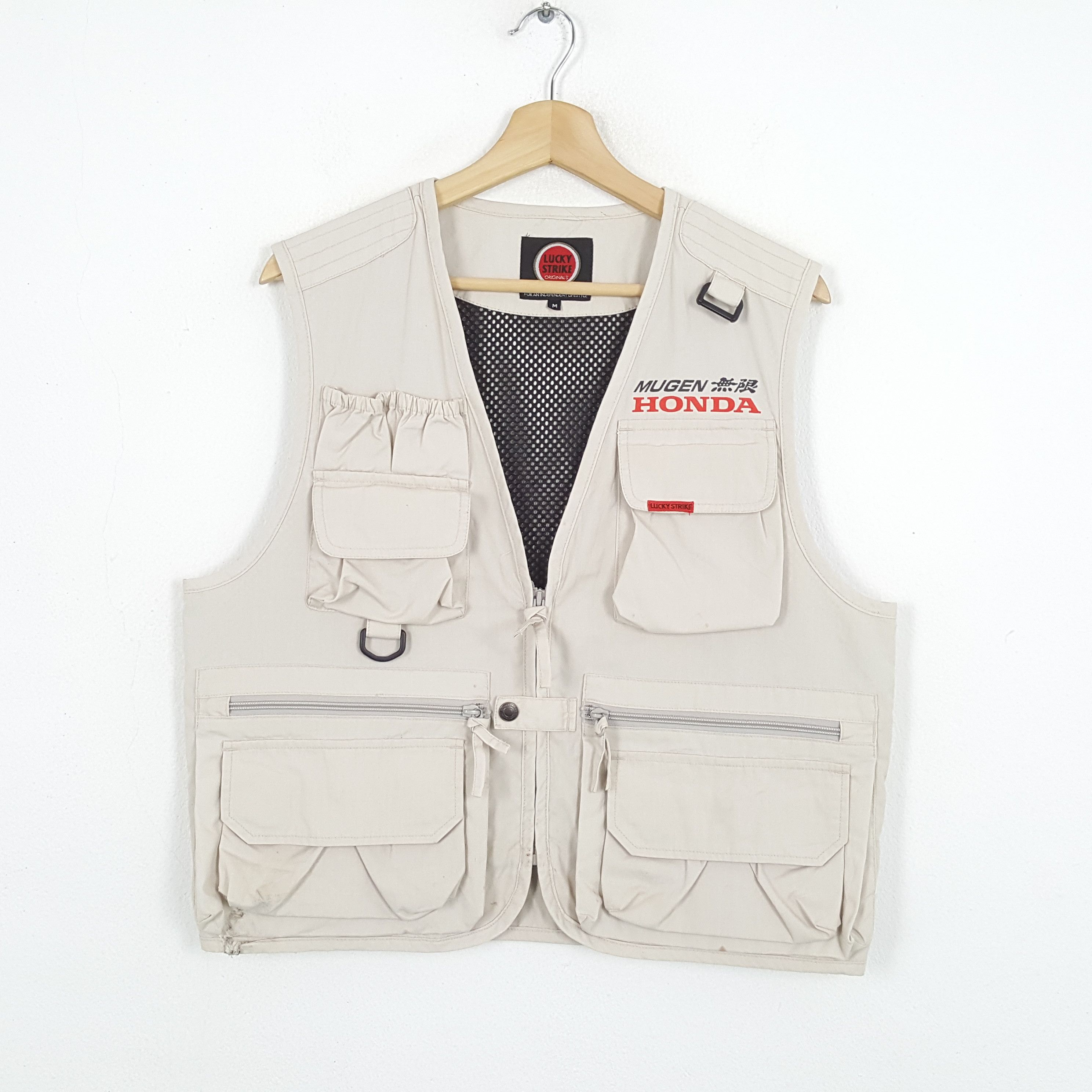Honda × Vintage Vintage MUGEN HONDA Japanese Racing Team Custom Vest Size US M / EU 48-50 / 2 - 3 Thumbnail
