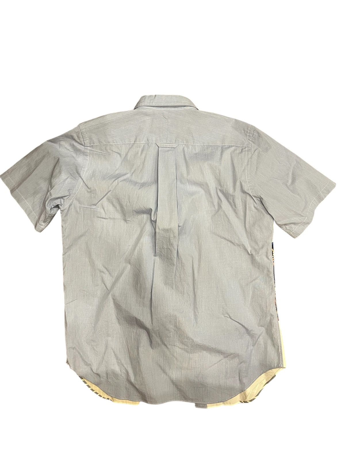 Comme des Garcons × Junya Watanabe Patchwork Junya Short Sleeve Button Up Size US XS / EU 42 / 0 - 2 Thumbnail