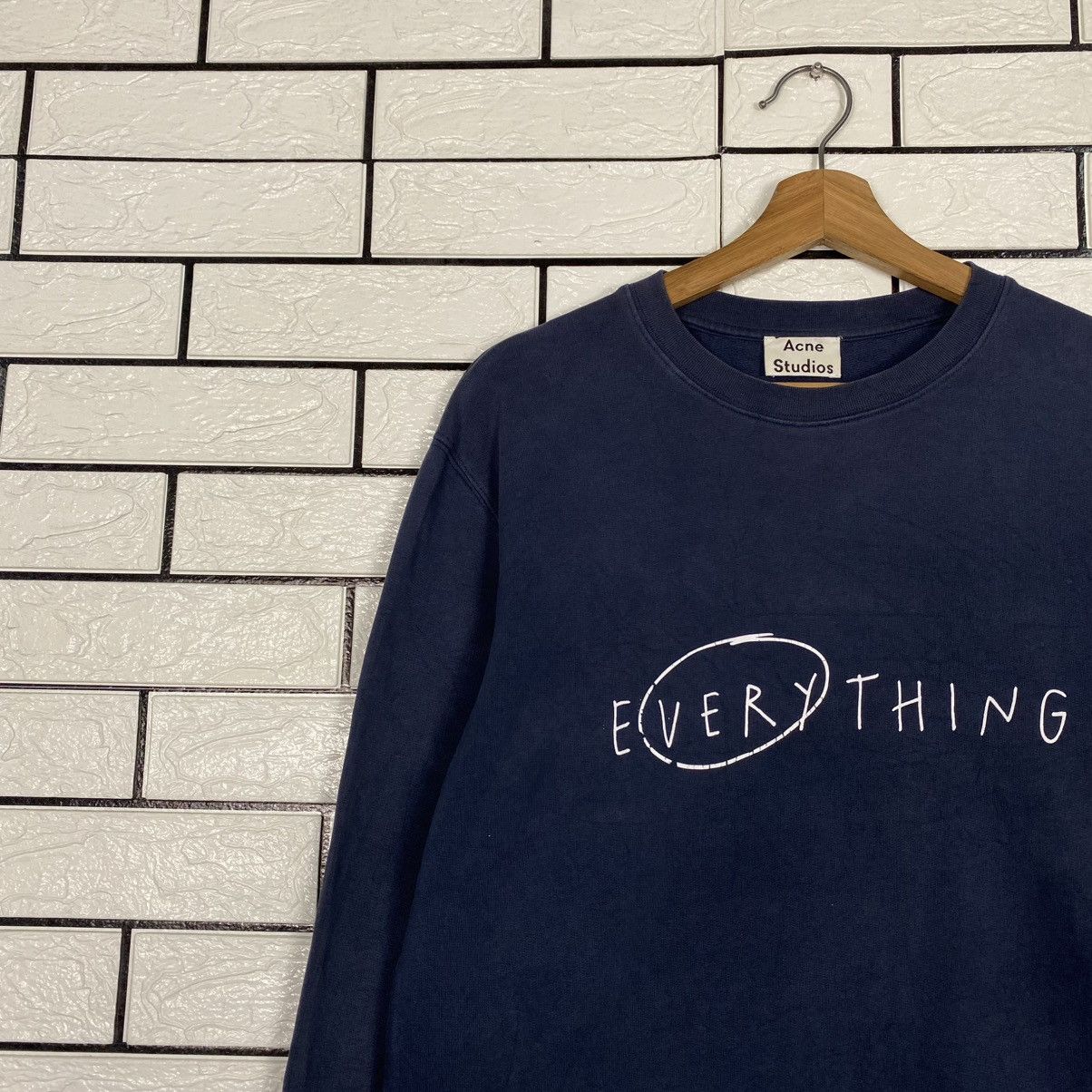Acne Studios 🔥JUMPER STADIUM SWEATSHIRT ACNE STUDIOS EVERYTHING SPELL Size US S / EU 44-46 / 1 - 7 Thumbnail