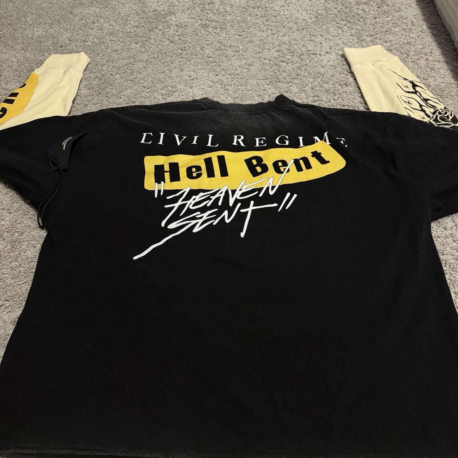 Civil Regime Civil Regime Hell Bent 199X Twofer Graphic T-Shirt size XL Size US XL / EU 56 / 4 - 2 Thumbnail
