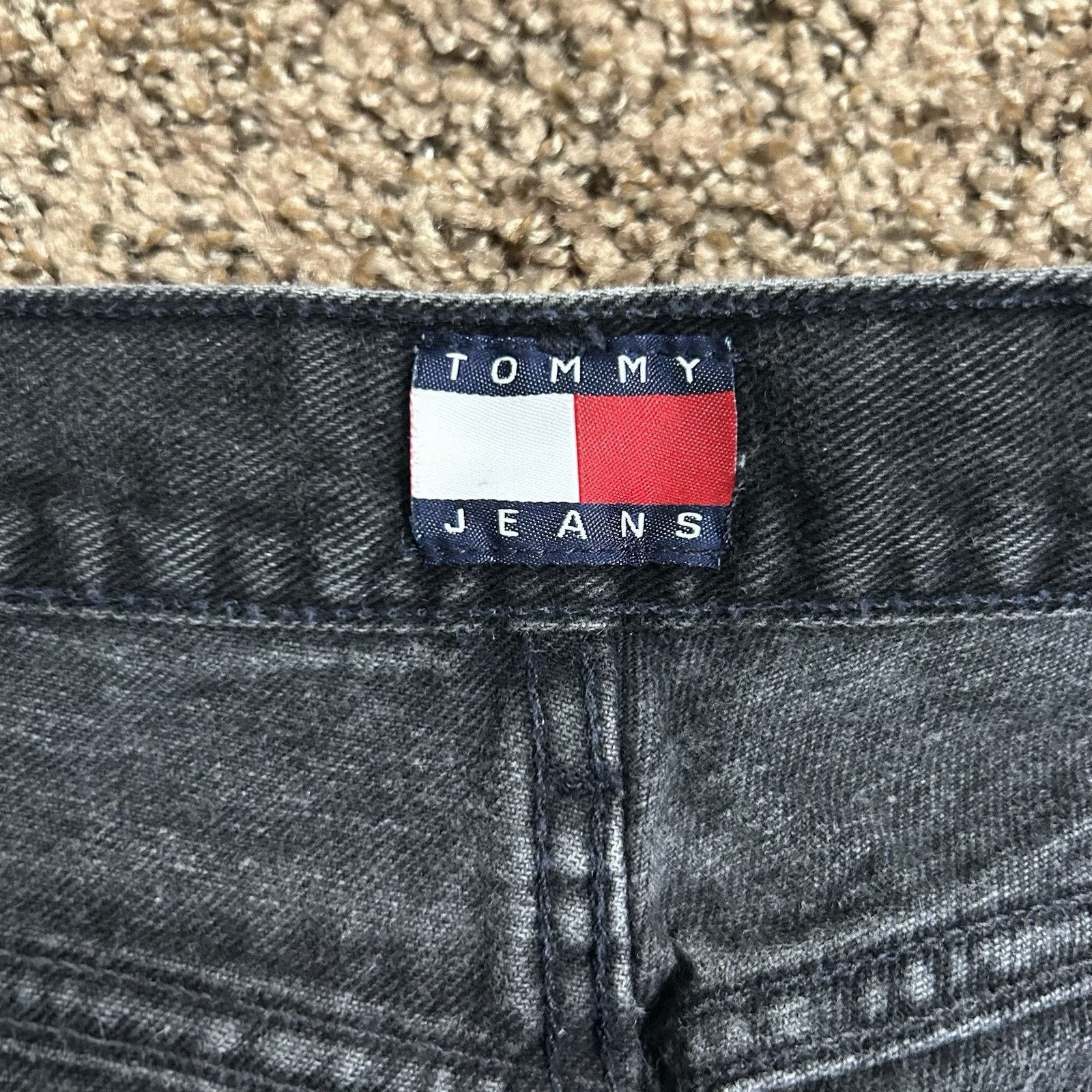 Tommy Hilfiger Vintage Tommy Hilfiger Freedom W34 L34 Black 100% Cotton 90s Size US 34 / EU 50 - 6 Thumbnail