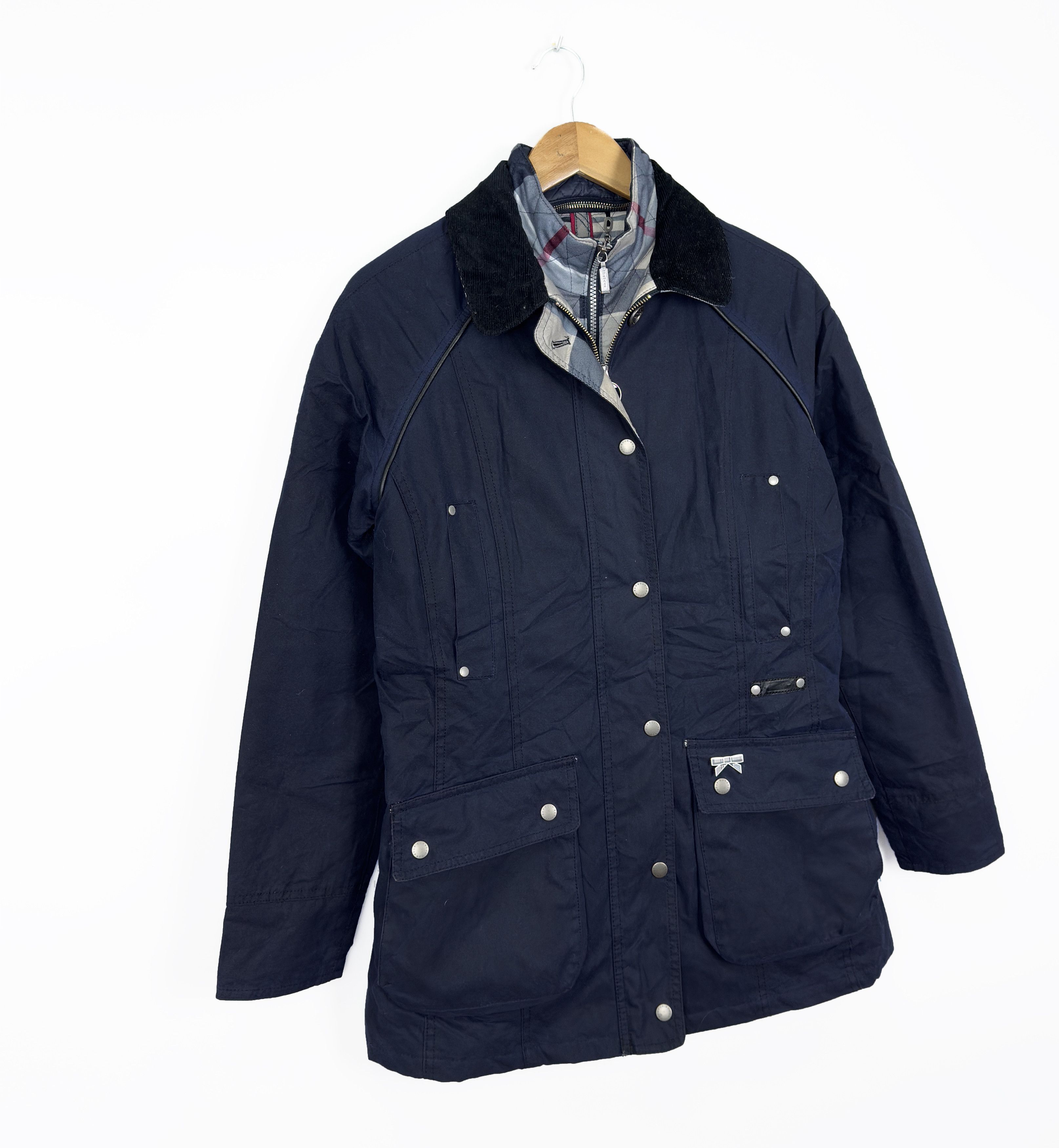 Barbour Barbour Tantallon Wax Waxed Dress Tartan Womens Jacket Size M / US 6-8 / IT 42-44 - 2 Thumbnail