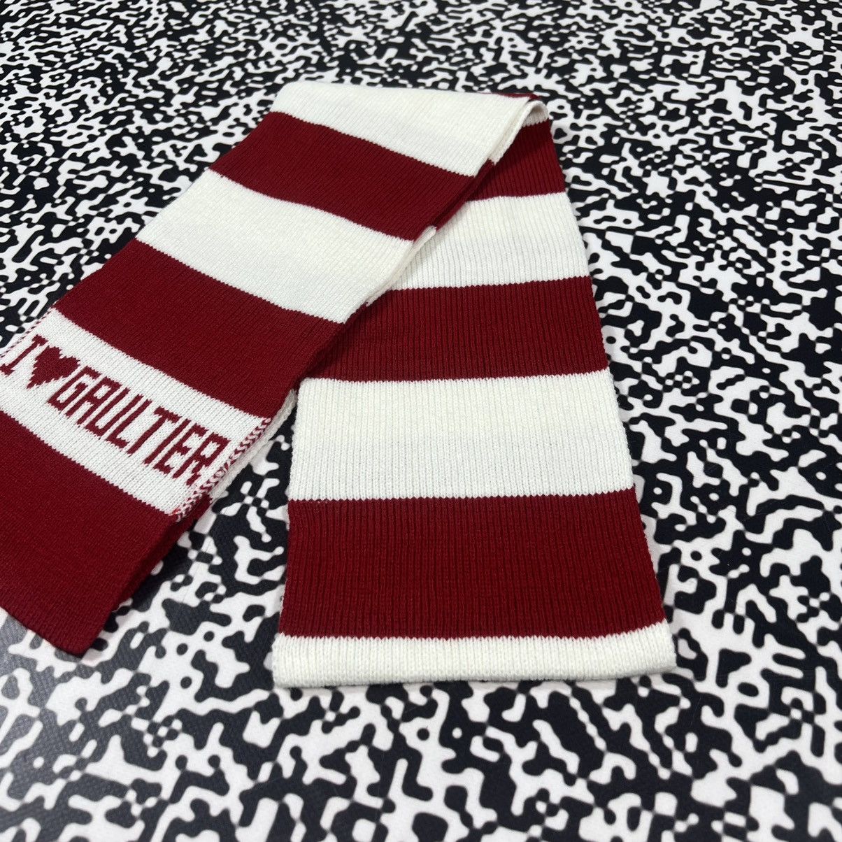 Jean Paul Gaultier Vintage Y2K Jean Paul Gaultier Striped Luxury Retro Scarf Size ONE SIZE - 5 Thumbnail