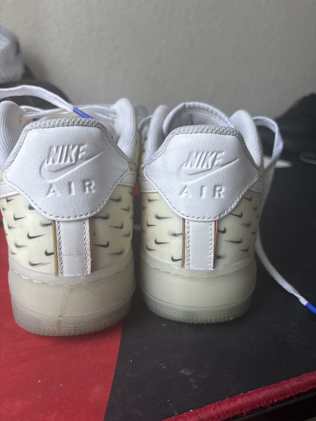 Nike Nike Air Force 1 '07 Premium "Swoosh Pattern Size US 9 / EU 42 - 4 Thumbnail