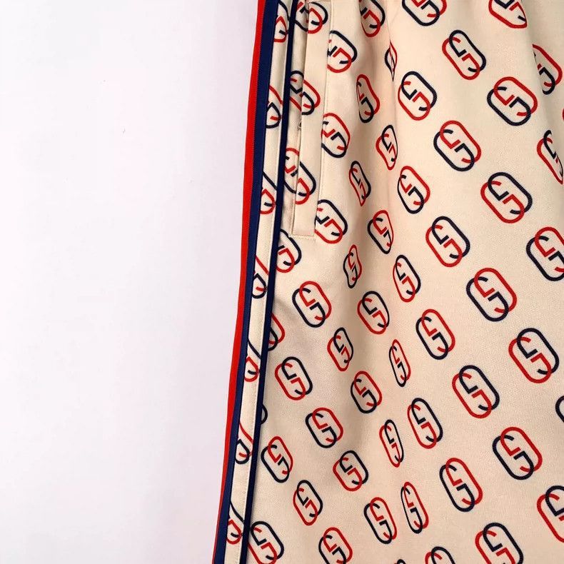 Gucci Gucci Colorful Stripe Logo Print Casual Pants-2506 Size 30" / US 8 / IT 44 - 4 Thumbnail
