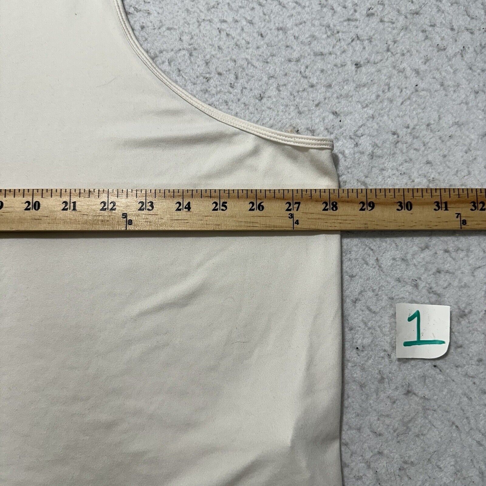 Fabletics Fabletics 3X Sleeveless Athletic Tank Top Cream Pullover Size 3XL / US 20-22 - 7 Thumbnail