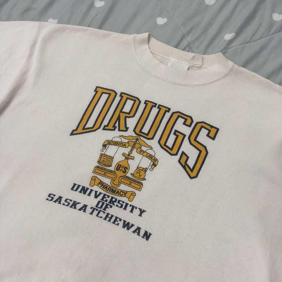 Vintage Vintage University of Saskatchewan Sweatshirt Size US L / EU 52-54 / 3 - 2 Thumbnail