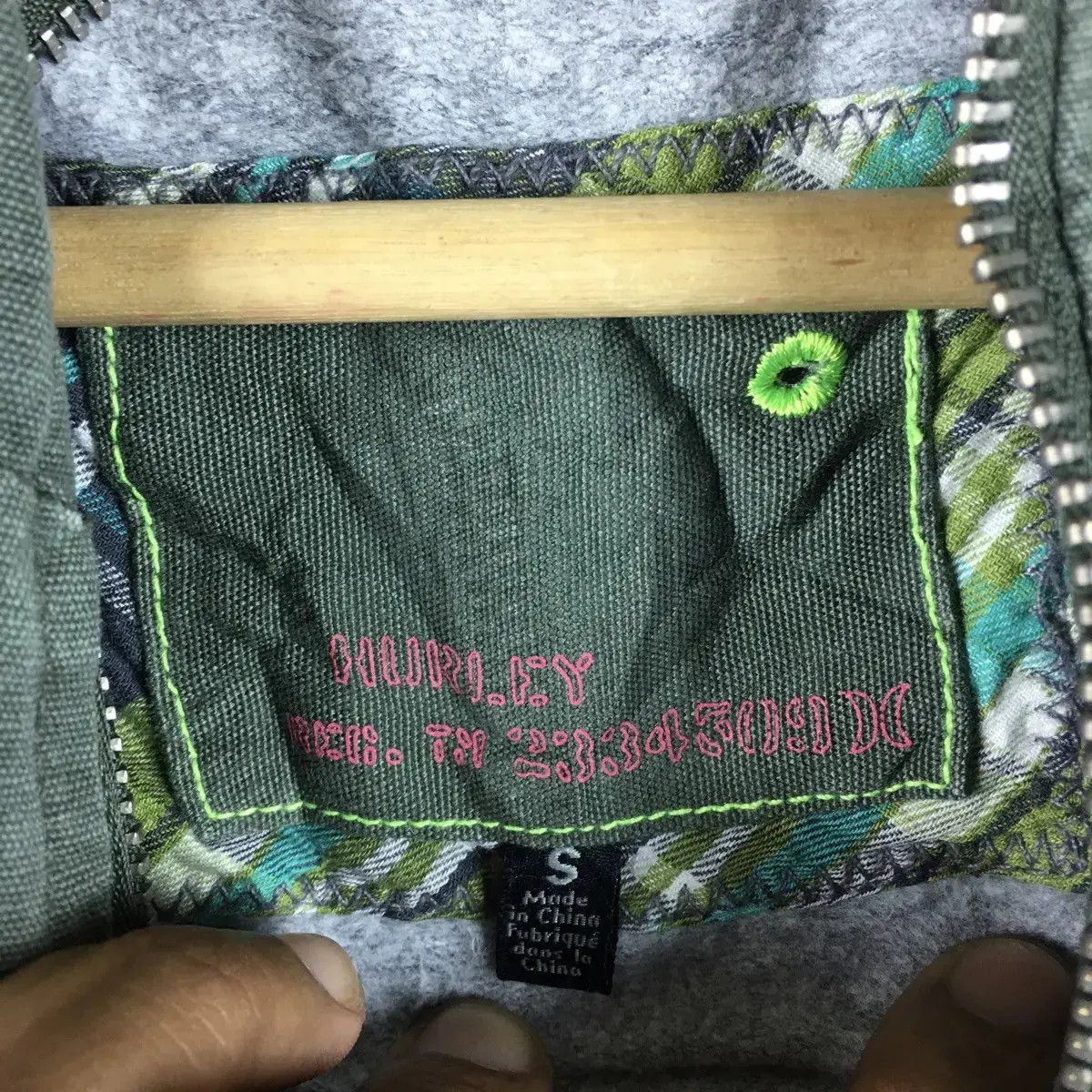 Hurley Vtg HURLEY SKATEBOARD Jacket Parka Trench Hoodie Outdoor Size S / US 4 / IT 40 - 4 Thumbnail