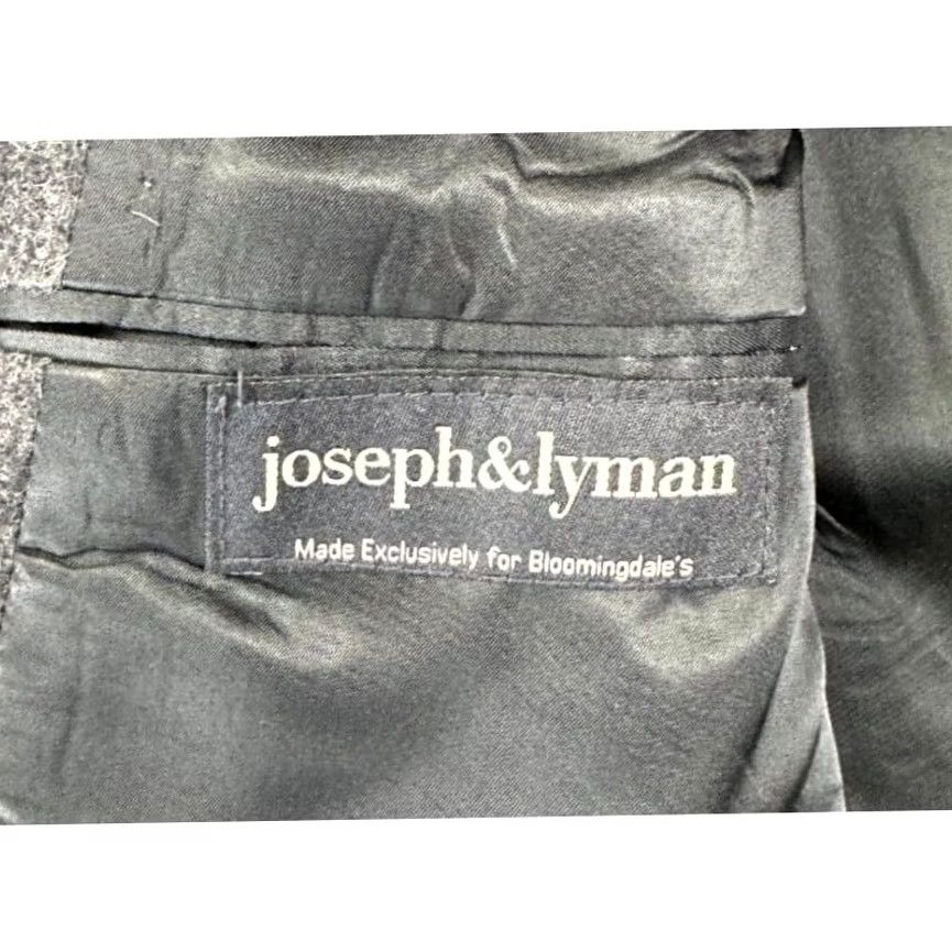 Joseph Joseph Lyman Sport Coat Blazer Men 40L Long Gray Camel Hair Blazer Three-Button Notch Pocket Mens Size 40R - 4 Thumbnail