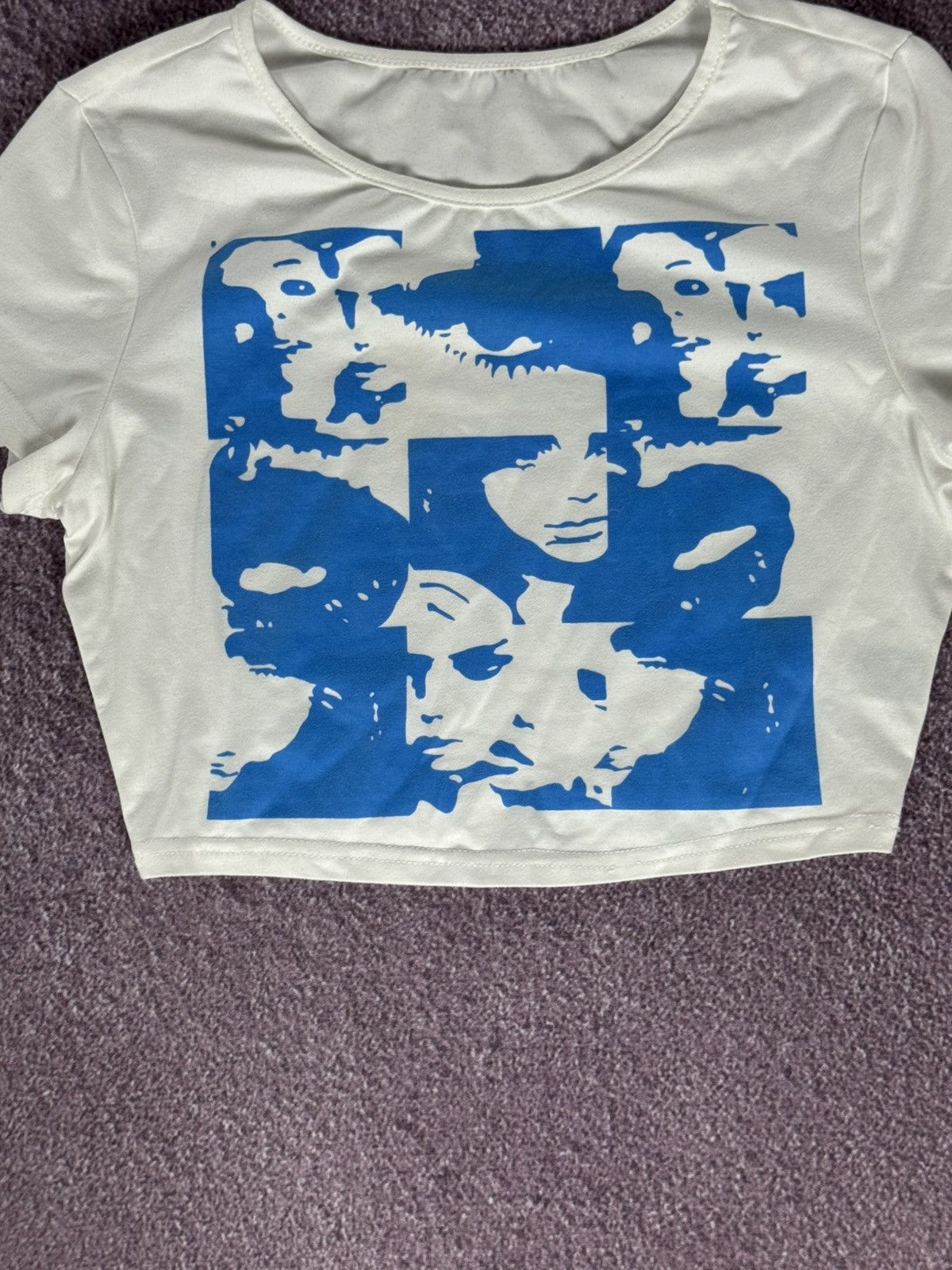 Hysteric Glamour Y2K Hysteric Glamour Style Sexy Girl Graphic Print Crop Top Size S / US 4 / IT 40 - 3 Thumbnail