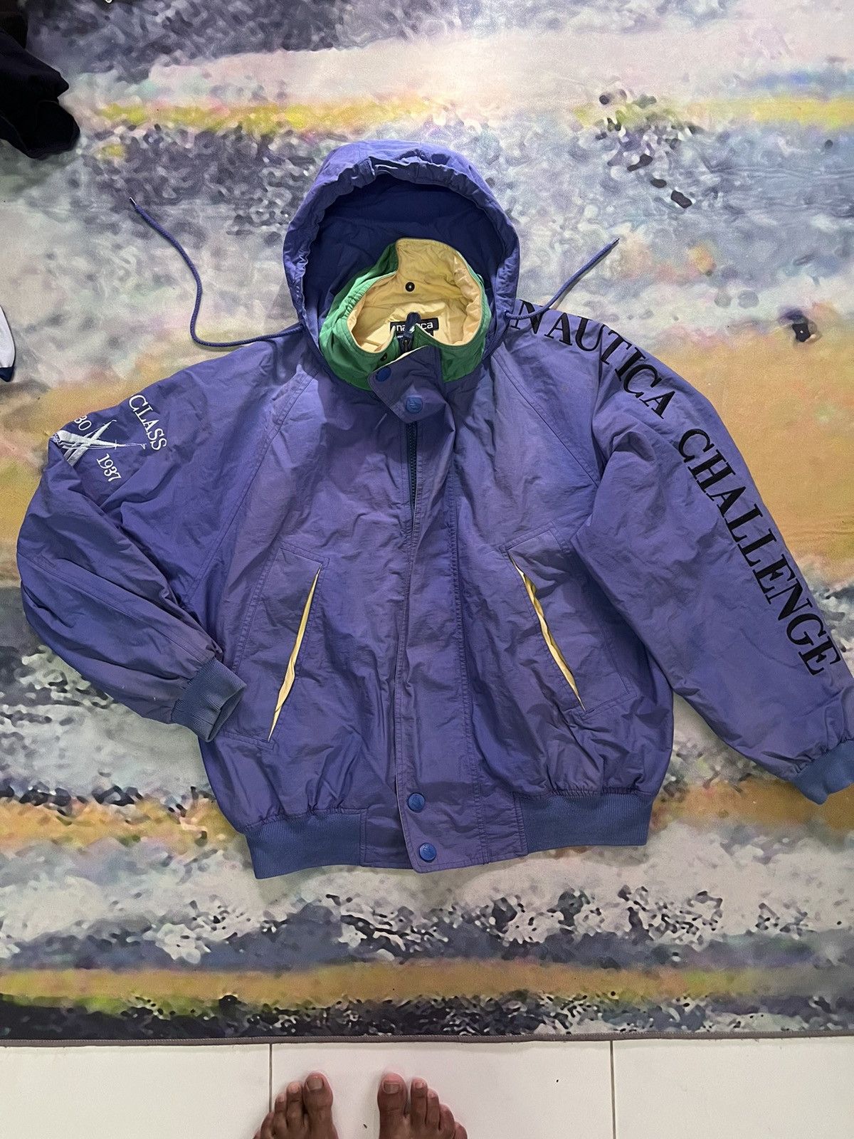Nautica Vintage Nautica Jacket sunburn Size US L / EU 52-54 / 3 - 1 Thumbnail