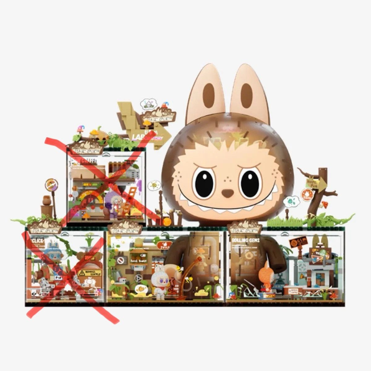 POP MART THE MONSTERS Forest Secret LABUBU Size ONE SIZE - 8 Thumbnail
