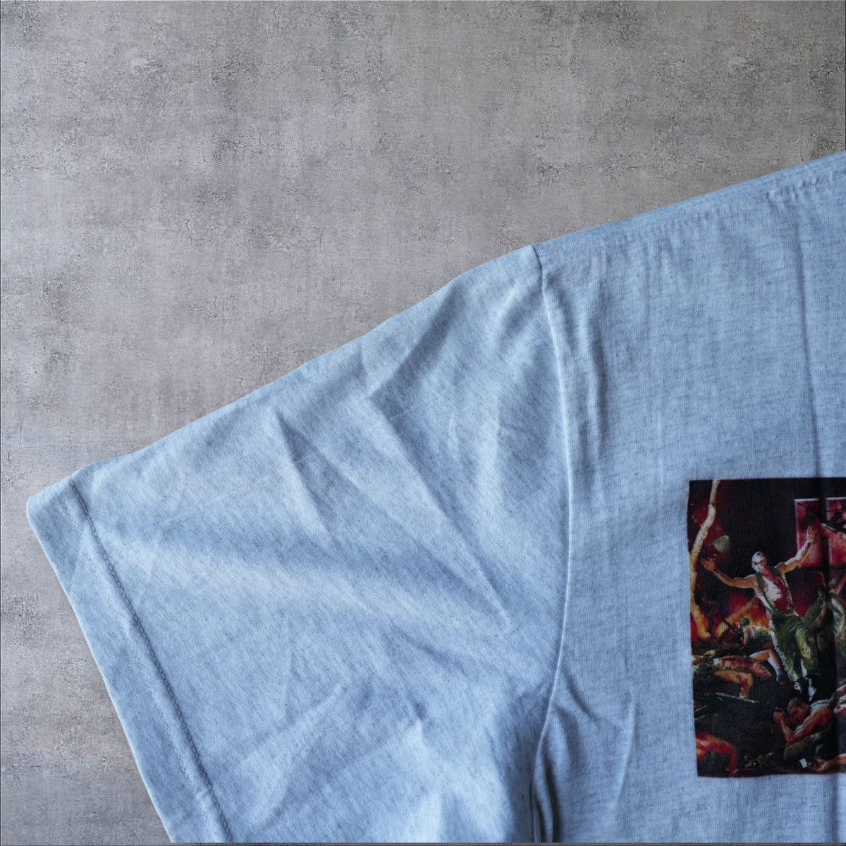 Supreme BRAND NEW SUPREME HOLY WAR TEE “ASH GREY” SIZE M Size US M / EU 48-50 / 2 - 9 Thumbnail