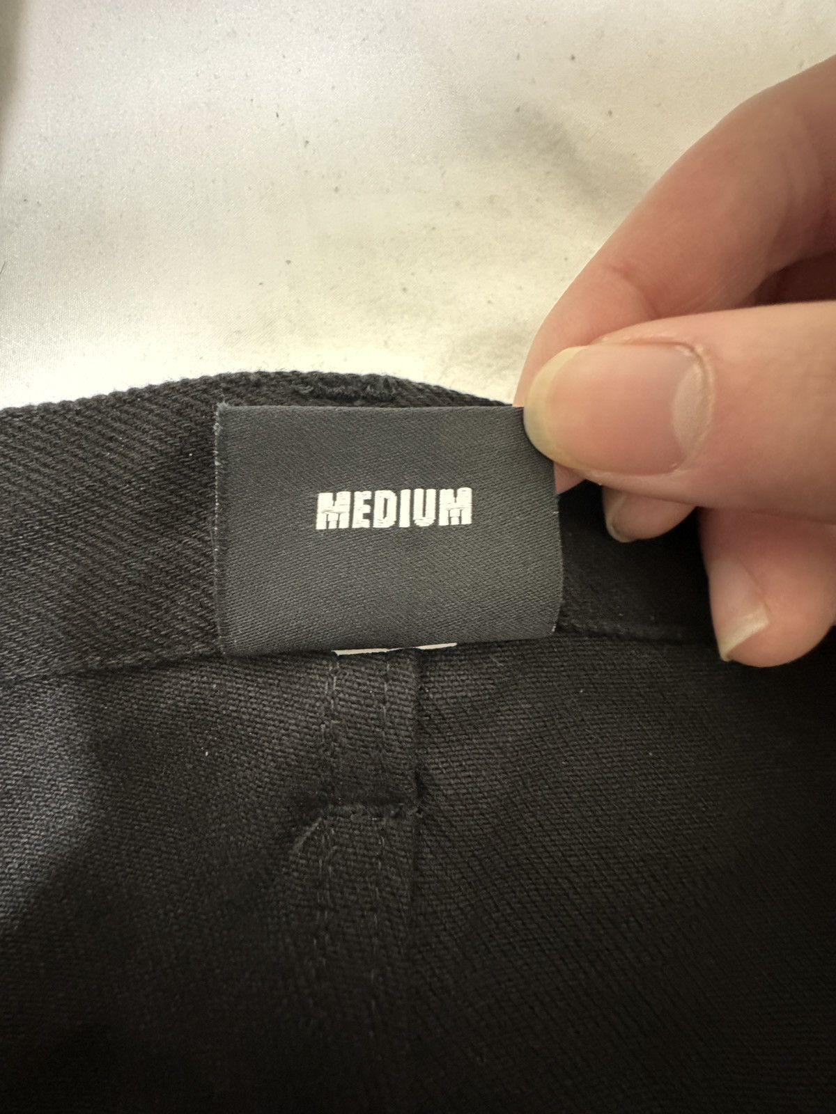 Revenge Revenge Black Embroided Denim Size US 33 - 5 Thumbnail