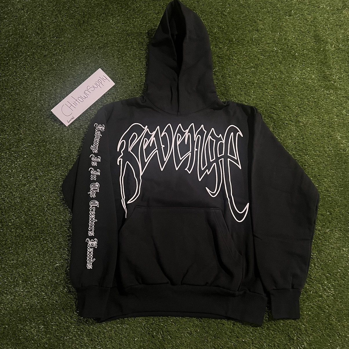 Revenge Revenge X Kill Outline Hoodie Black/White Size Medium Size US M / EU 48-50 / 2 - 2 Thumbnail