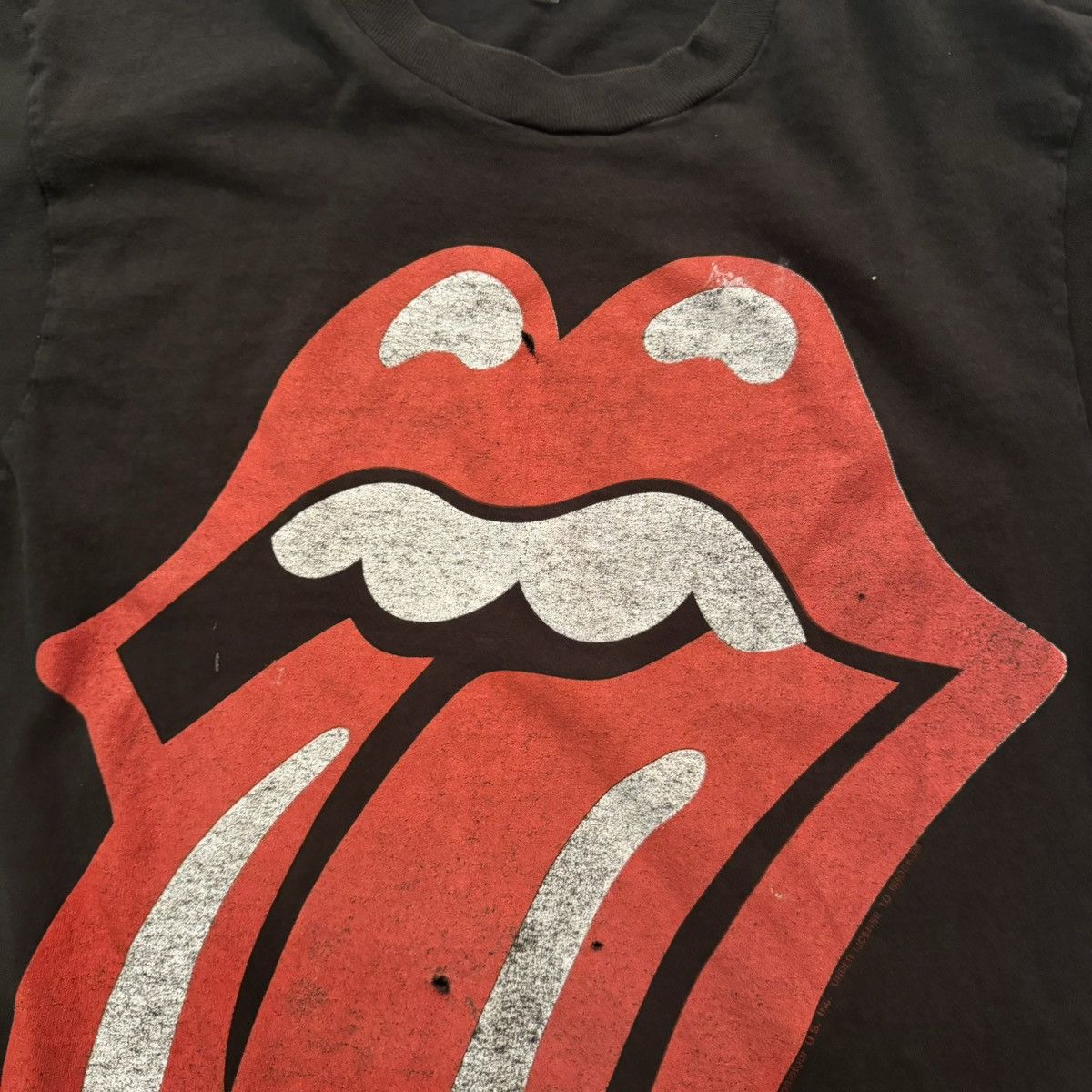 Band Tees × Nike × Stussy Crazy Vintage 1989 Distressed Rolling Stones Band Tour Tee Size M / US 6-8 / IT 42-44 - 7 Thumbnail