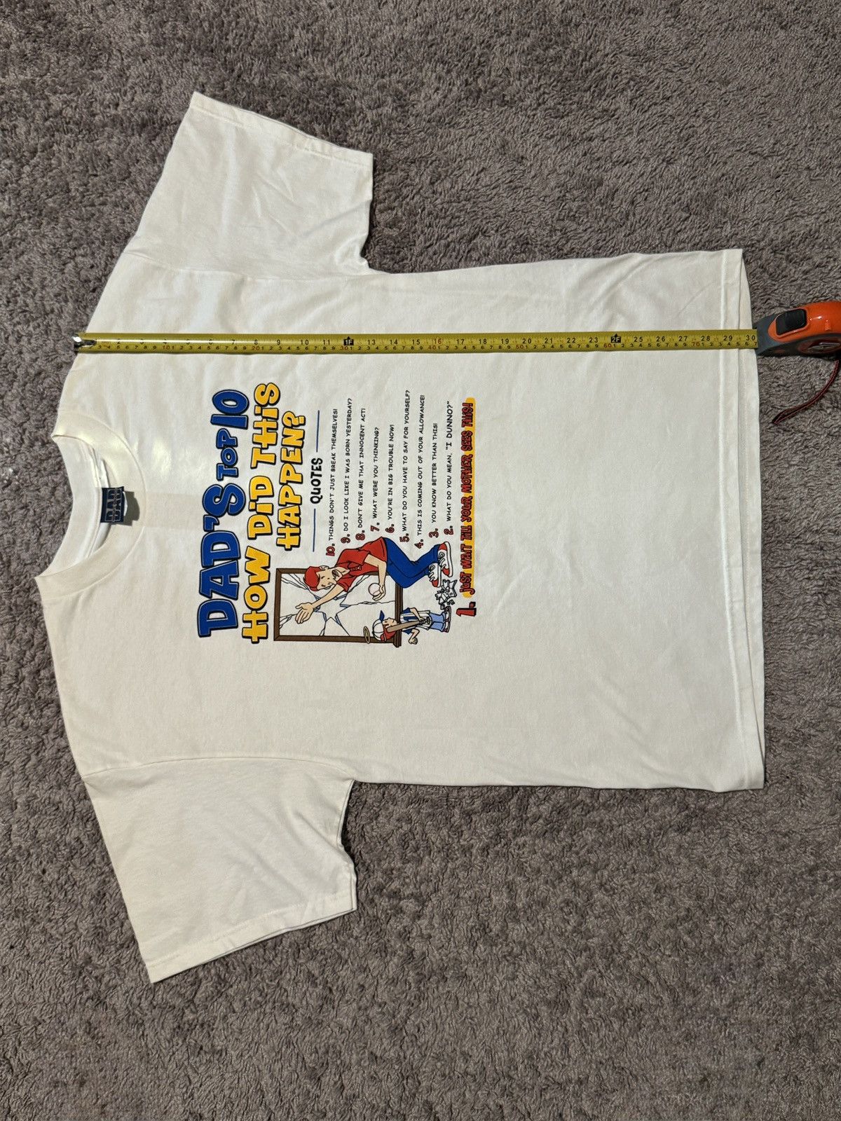 Other Dad's Top 10 How Did This Happen T-Shirt tee Size US XL / EU 56 / 4 - 4 Thumbnail