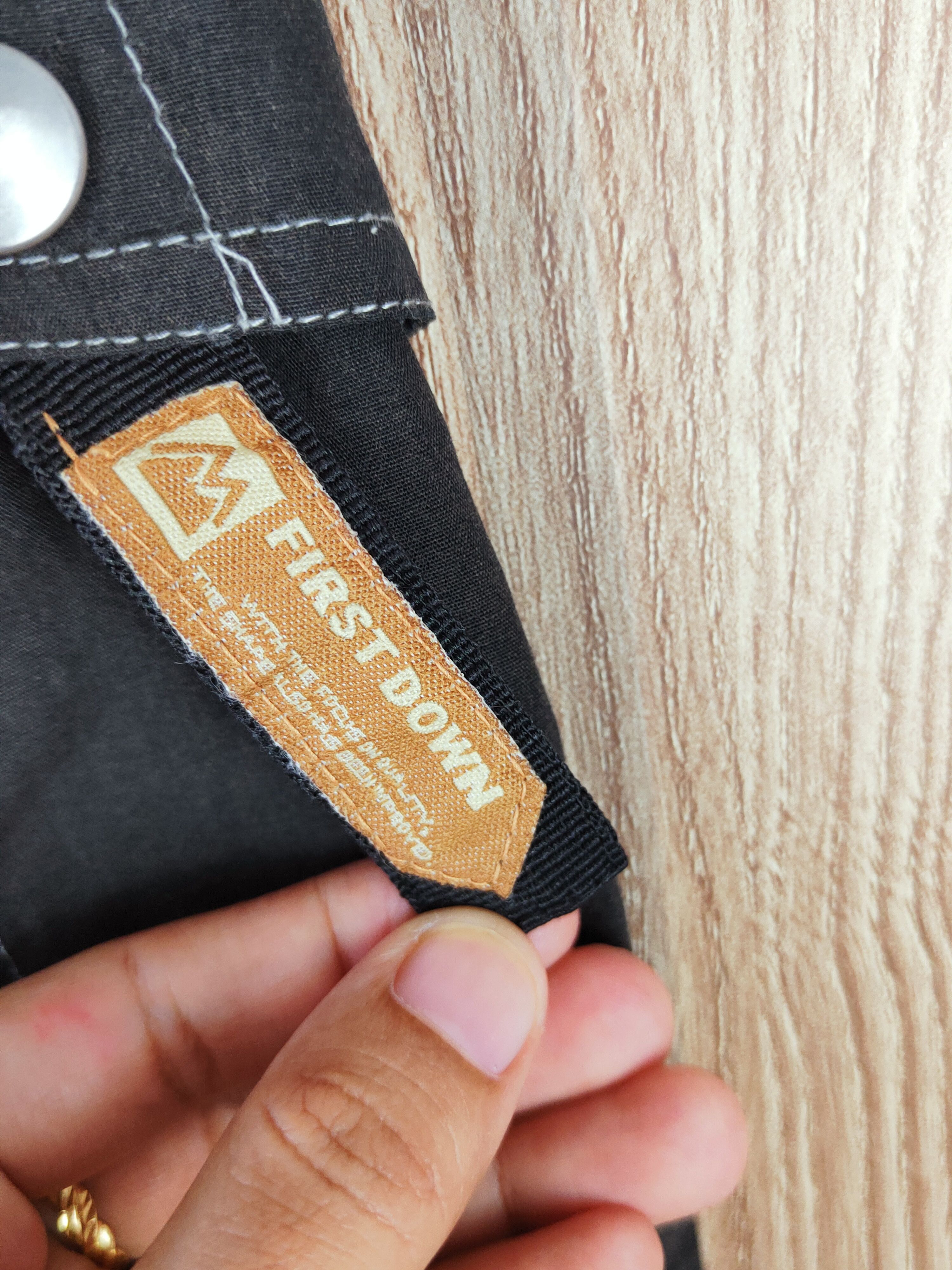 Japanese Brand First Down Black Multipocket Sweatpants #W627 Size US 31 - 11 Thumbnail