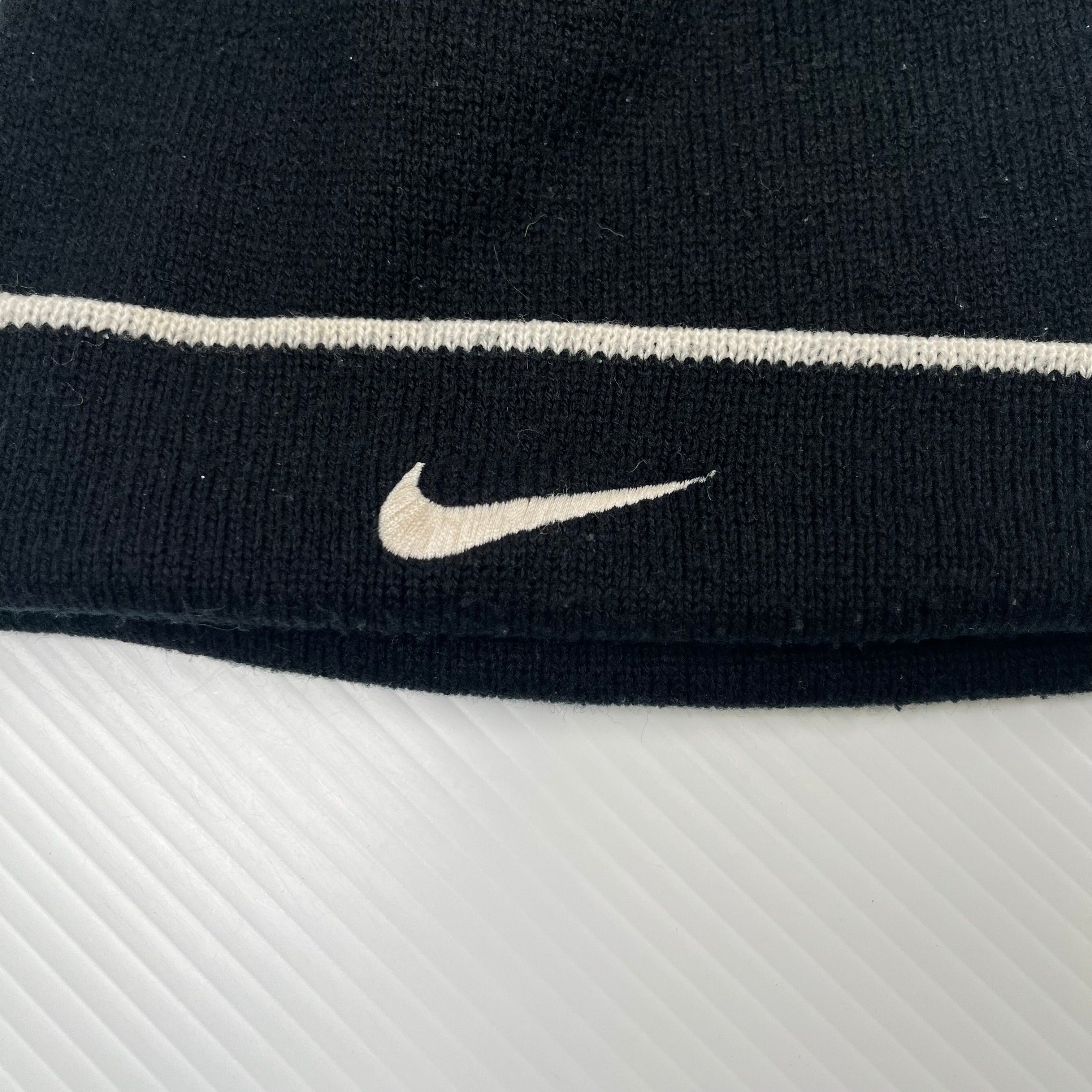 Nike Vintage Nike Mini Swoosh Beanie Size ONE SIZE - 2 Thumbnail