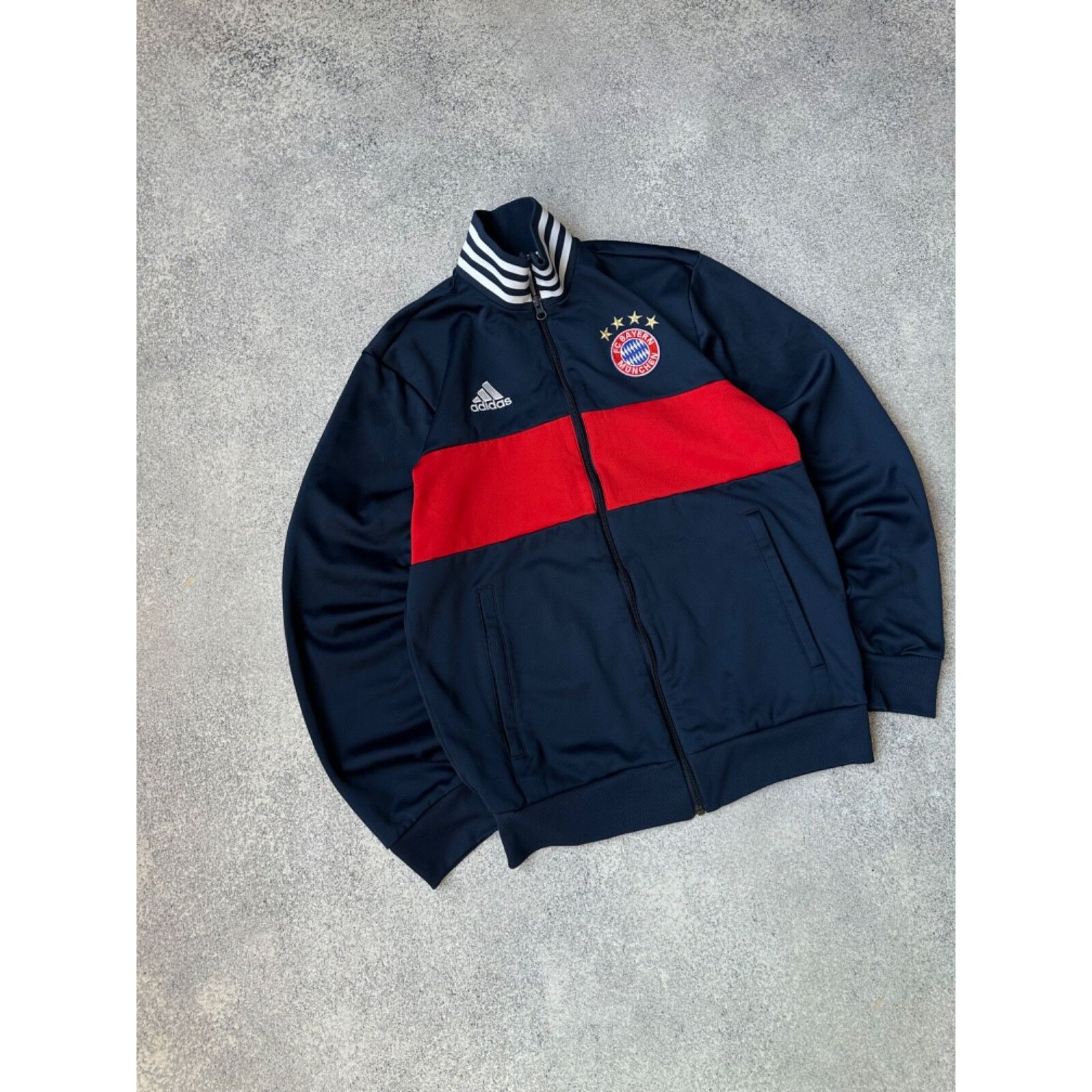 Adidas Adidas Bayern Munich Football Track Jacket Size US M / EU 48-50 / 2 - 2 Thumbnail