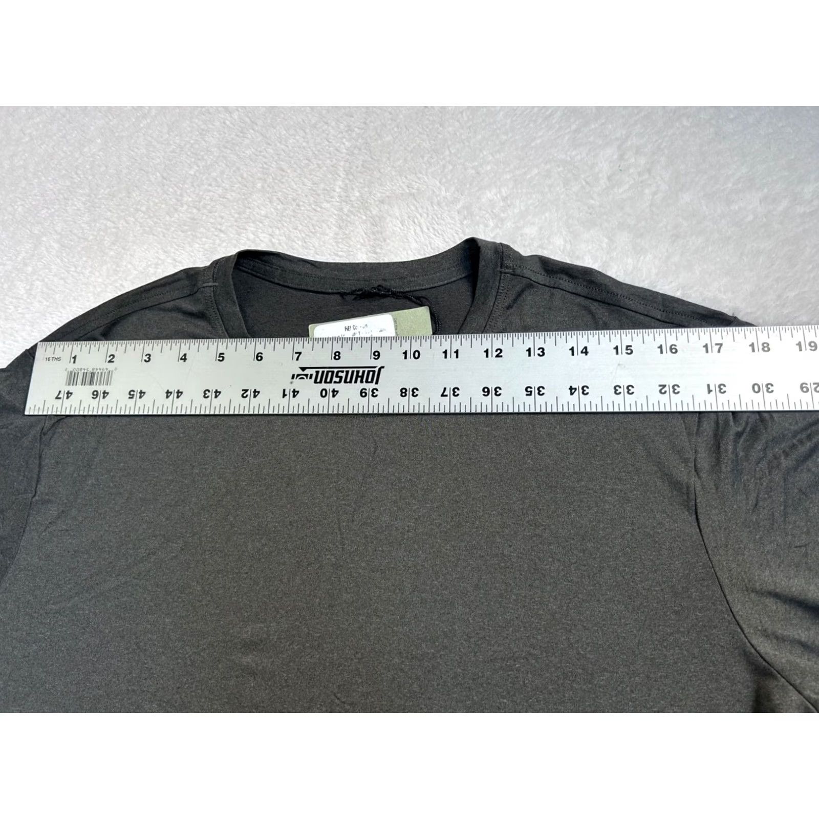 Vintage REI Co-Op Mens Sahara Long-Sleeve Hike T-Shirt Medium Black Heather Stretch New Size US M / EU 48-50 / 2 - 5 Thumbnail