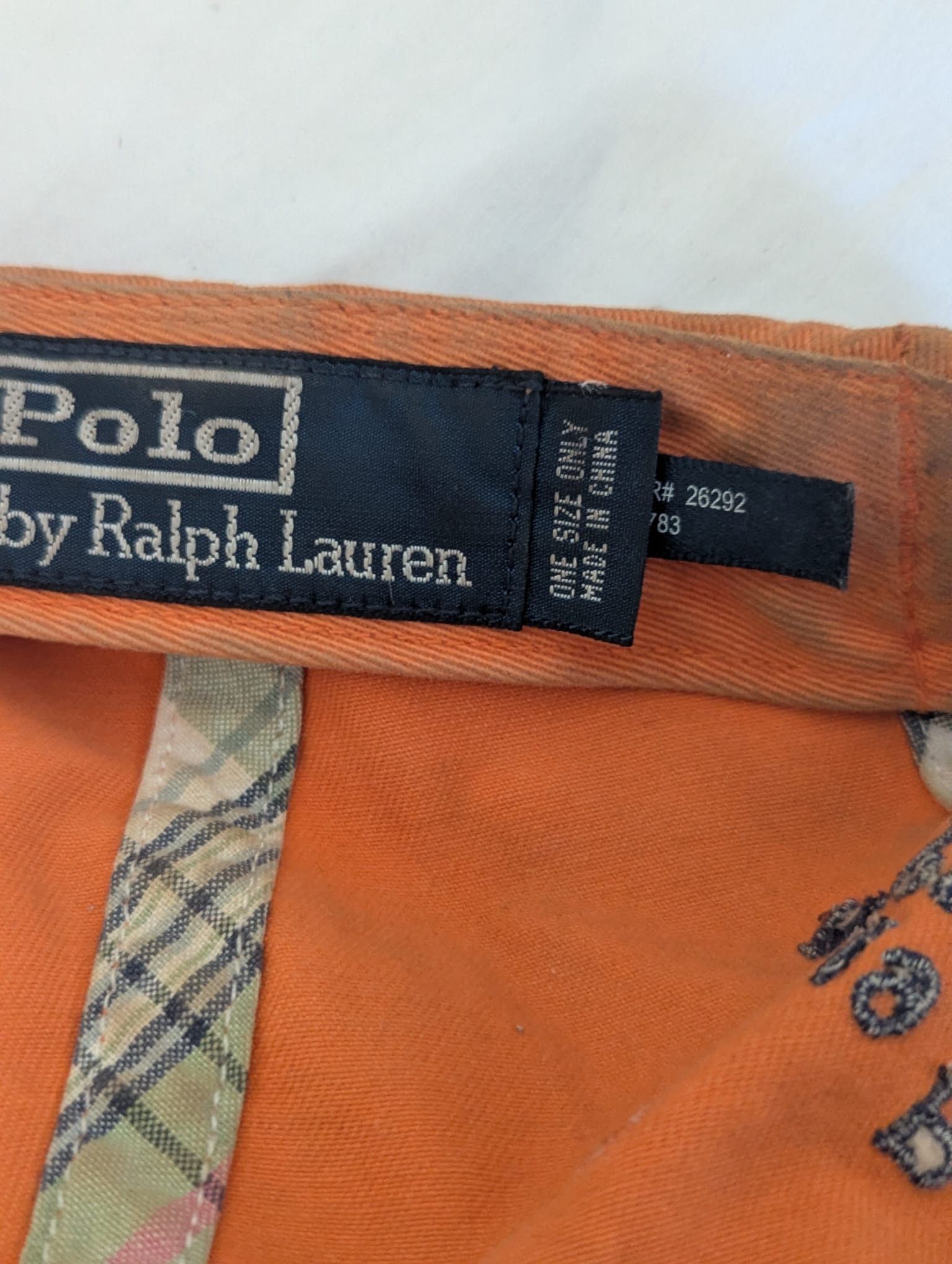 Polo Ralph Lauren Vintage Cap Size ONE SIZE - 2 Thumbnail