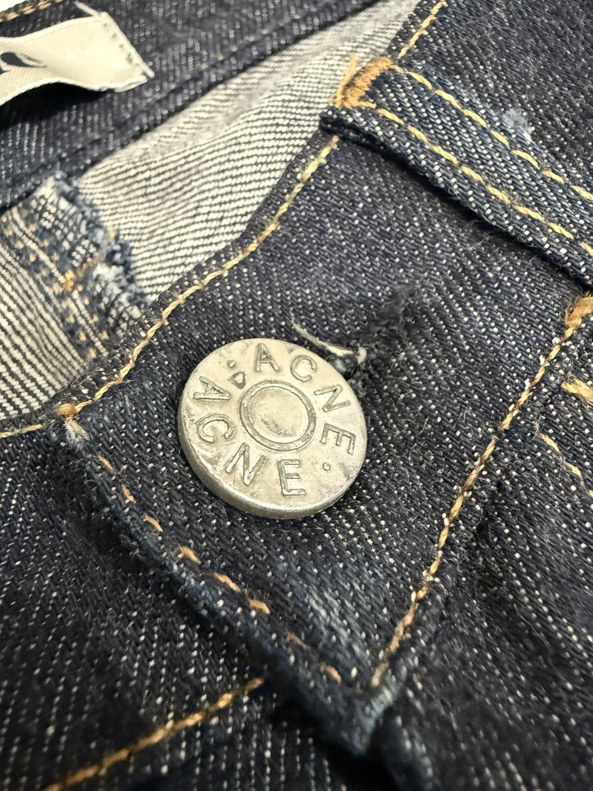 Acne Studios 00’s ACNE STUDIOS RARE Y2K SLIM JEANS AVANT-GARDE Size US 30 / EU 46 - 7 Thumbnail