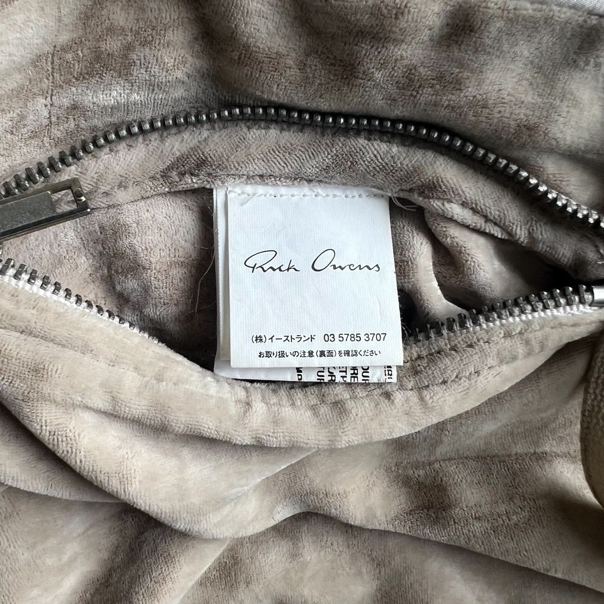Rick Owens × Rick Owens Drkshdw RICK OWENS 2005AW MOOG VELVET BOMBER JACKET Size US M / EU 48-50 / 2 - 6 Thumbnail