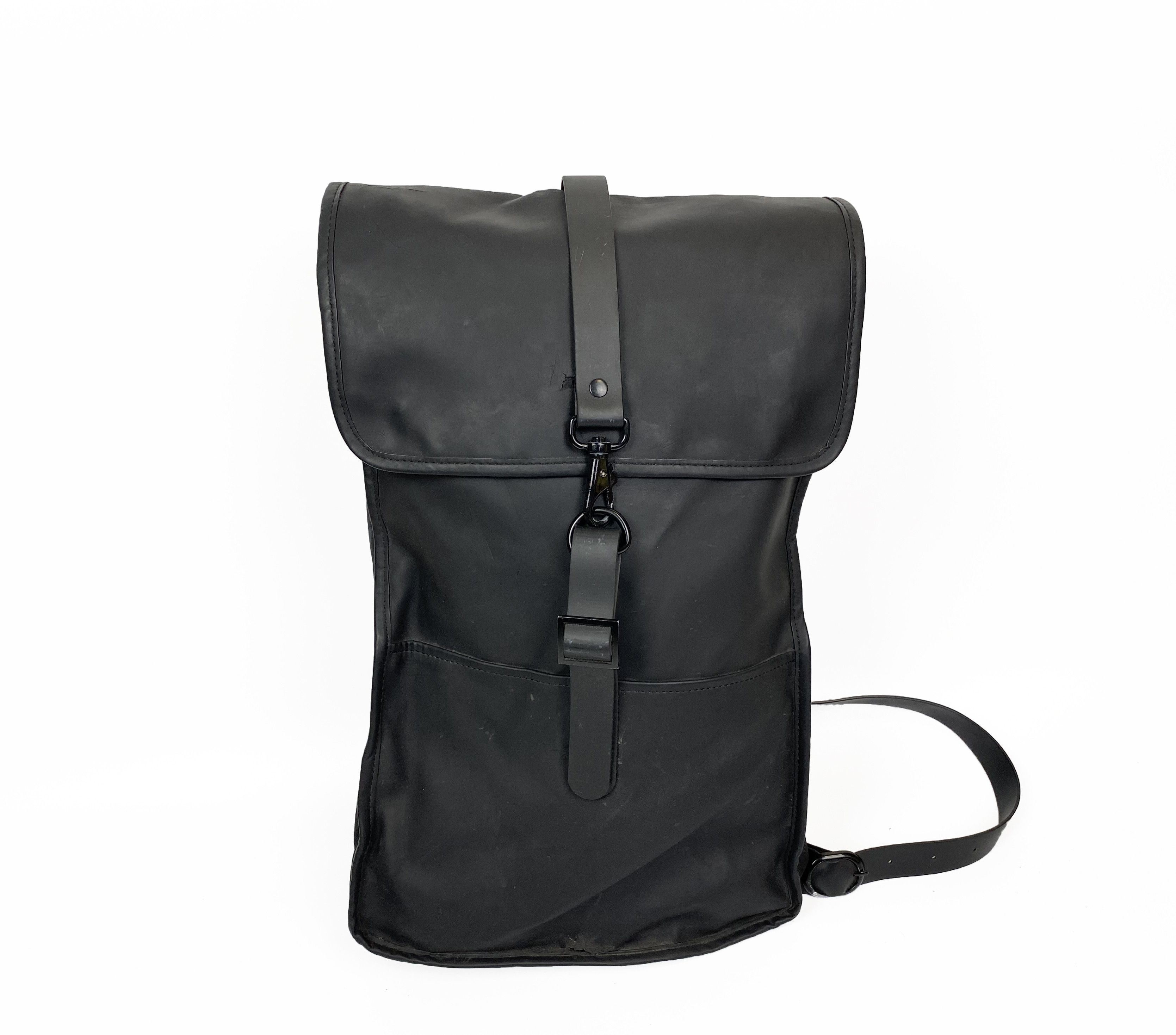 Rains Rains Black Waterproof 13L Backpack Size ONE SIZE - 1 Thumbnail