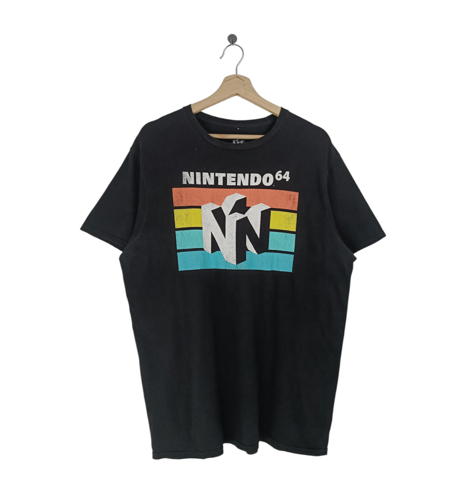 Nintendo VINTAGE NINTENDO64 BOG LOGO TEE games ps5 gameboy Size US L / EU 52-54 / 3 - 1 Thumbnail