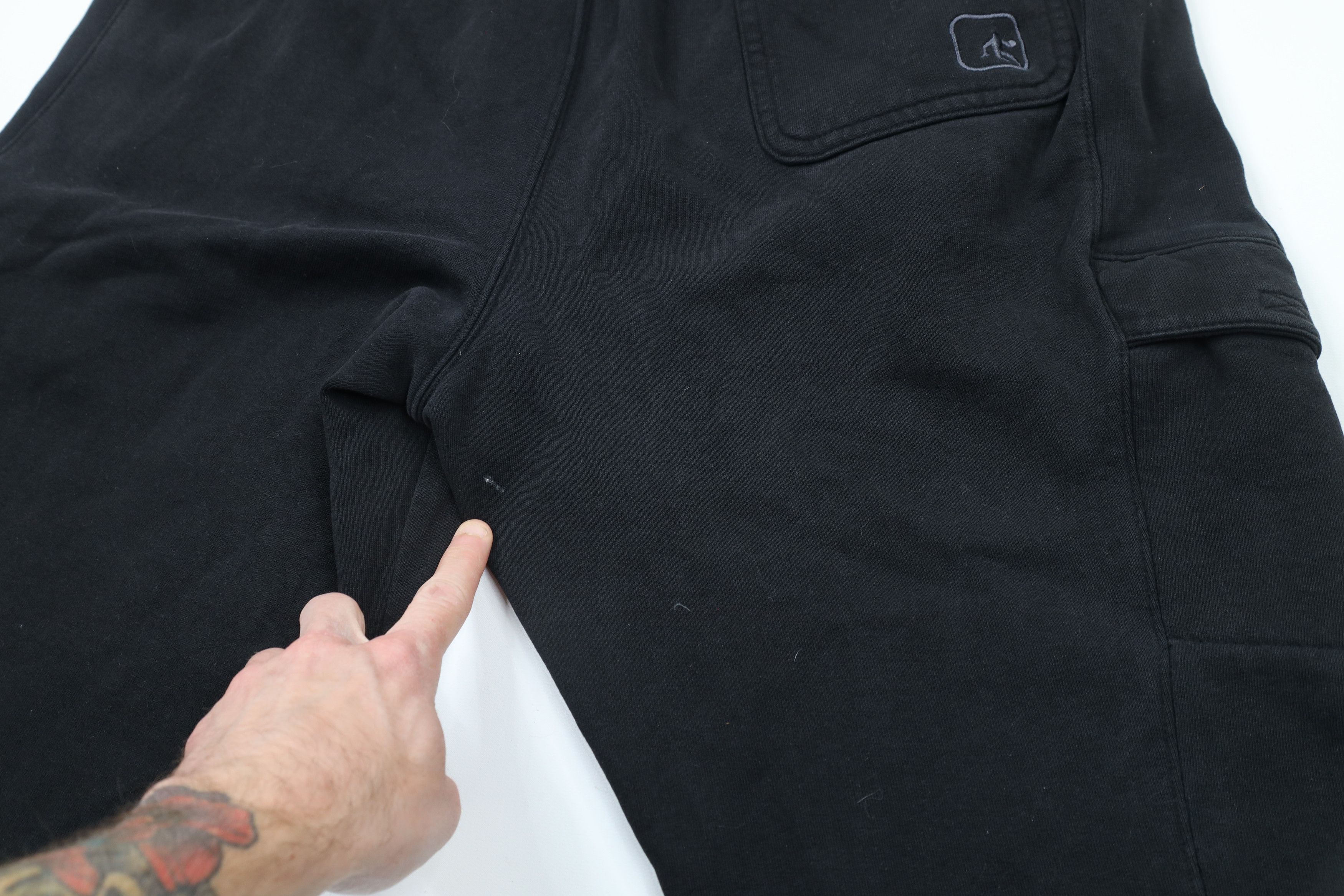 Vintage Vintage And1 And One Basketball Out Cargo Sweatpants Black Size US 40 / EU 56 - 13 Thumbnail