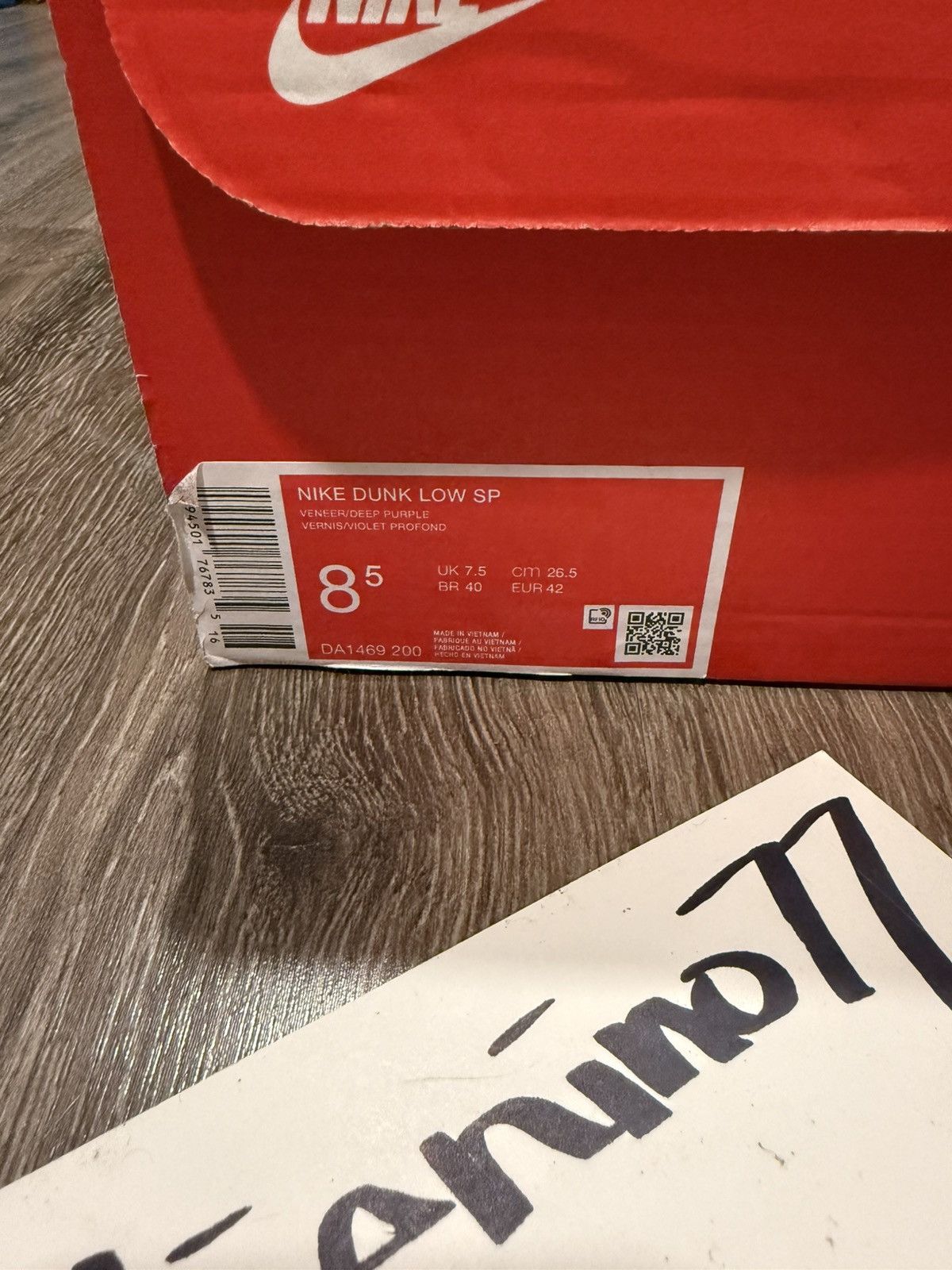 Nike Nike Dunk Low Veneer (Ugly Duckling Pack) Size US 8.5 / EU 41-42 - 2 Thumbnail