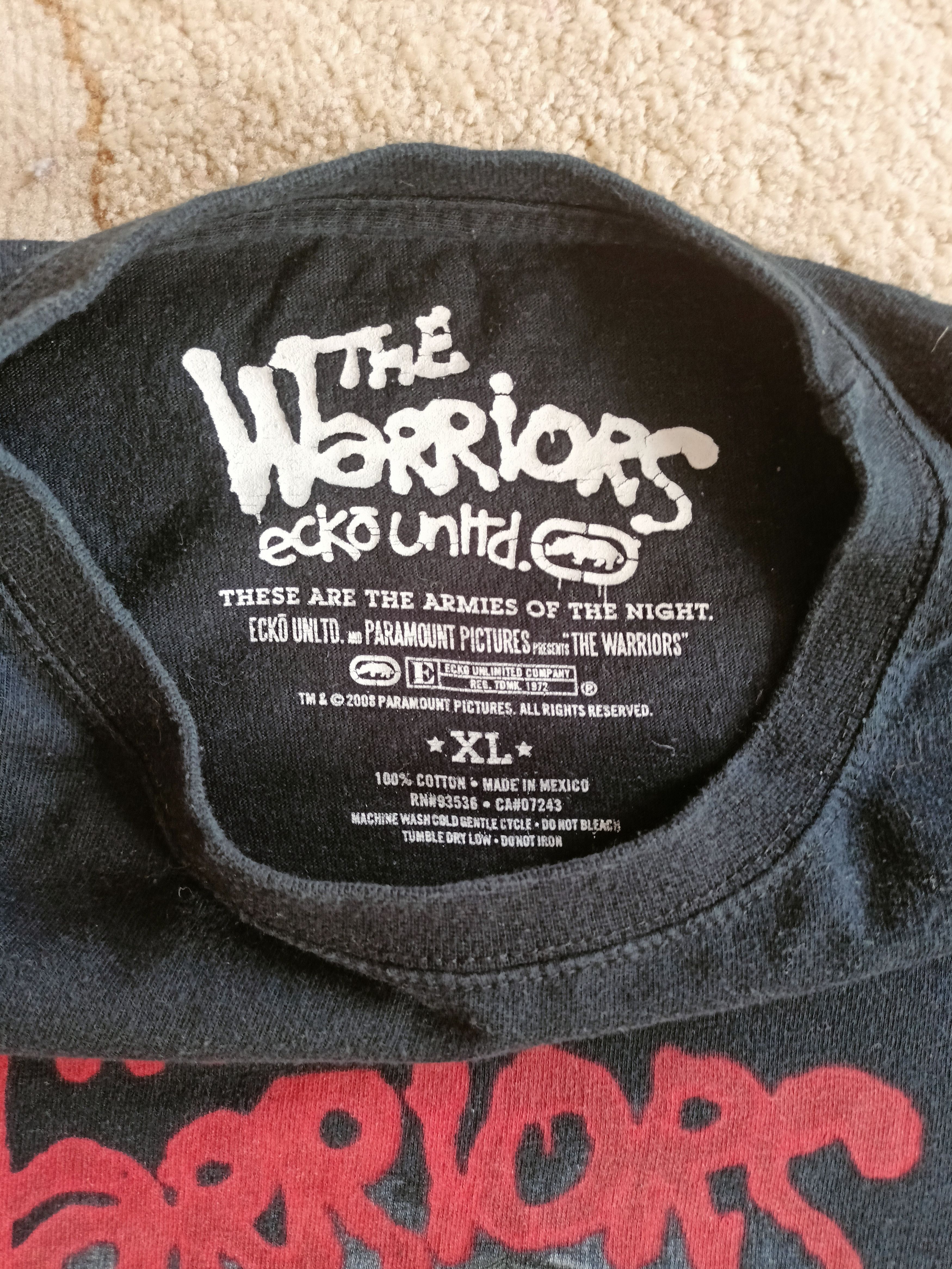 Ecko Unltd. Vintage Ecko unltd The Warriors Movie Shirt Size US XL / EU 56 / 4 - 7 Thumbnail