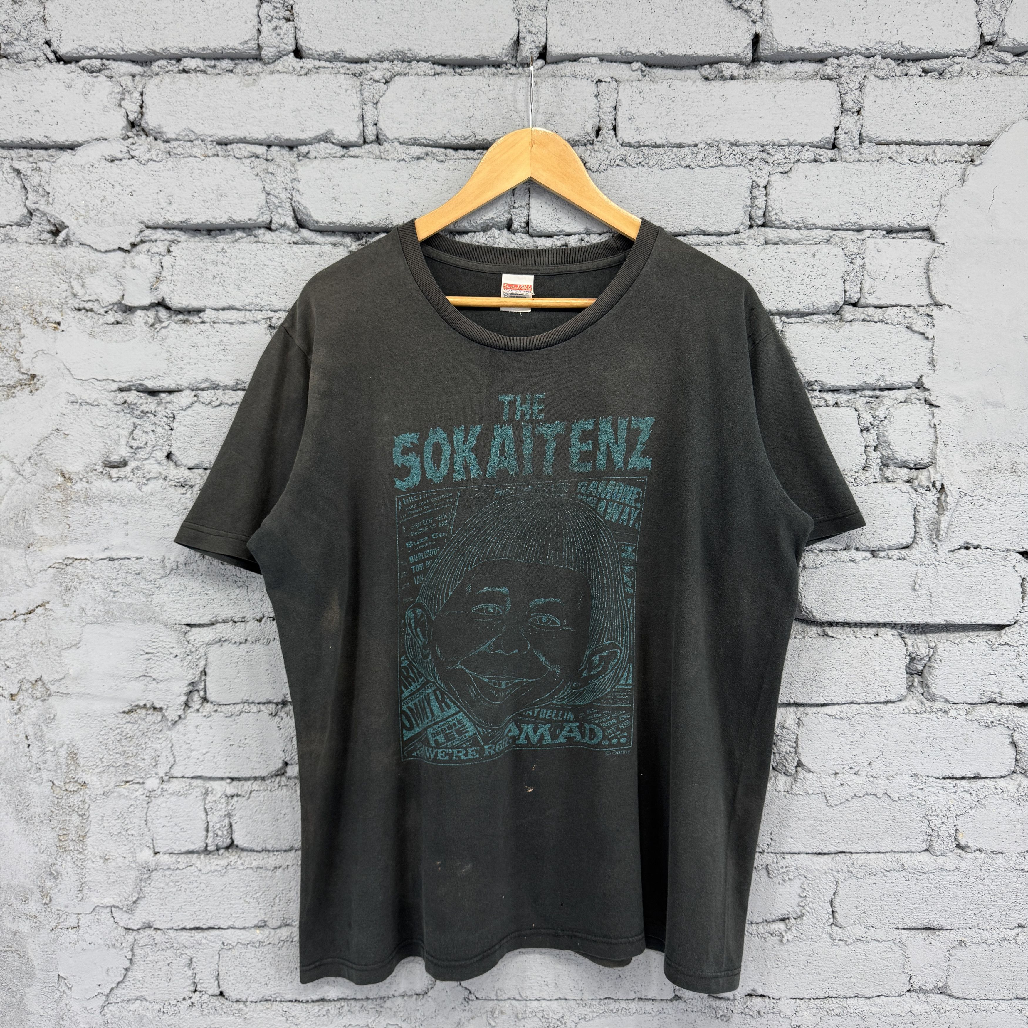 Japanese Brand The 50kaitenz Tour Back To The Kids Sunfaded Tshirt Size US XL / EU 56 / 4 - 1 Thumbnail