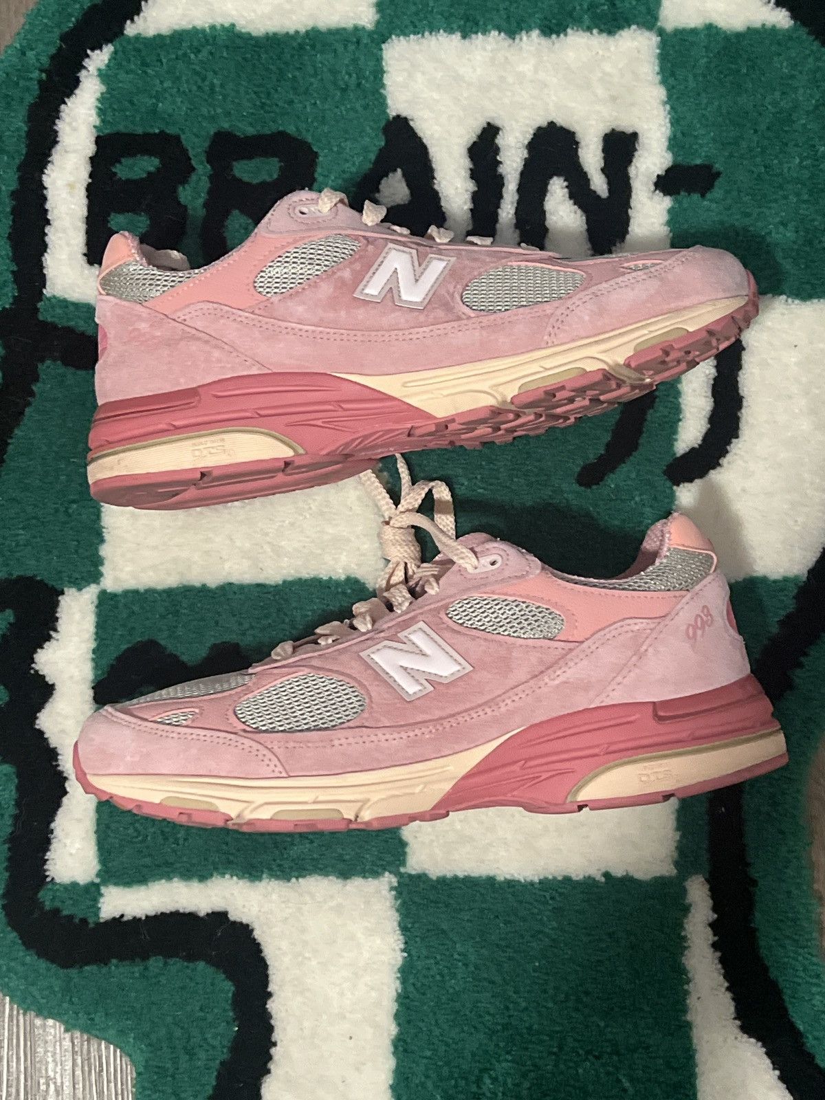 New balance 993 Joe Fresh-goods performance art powder pink