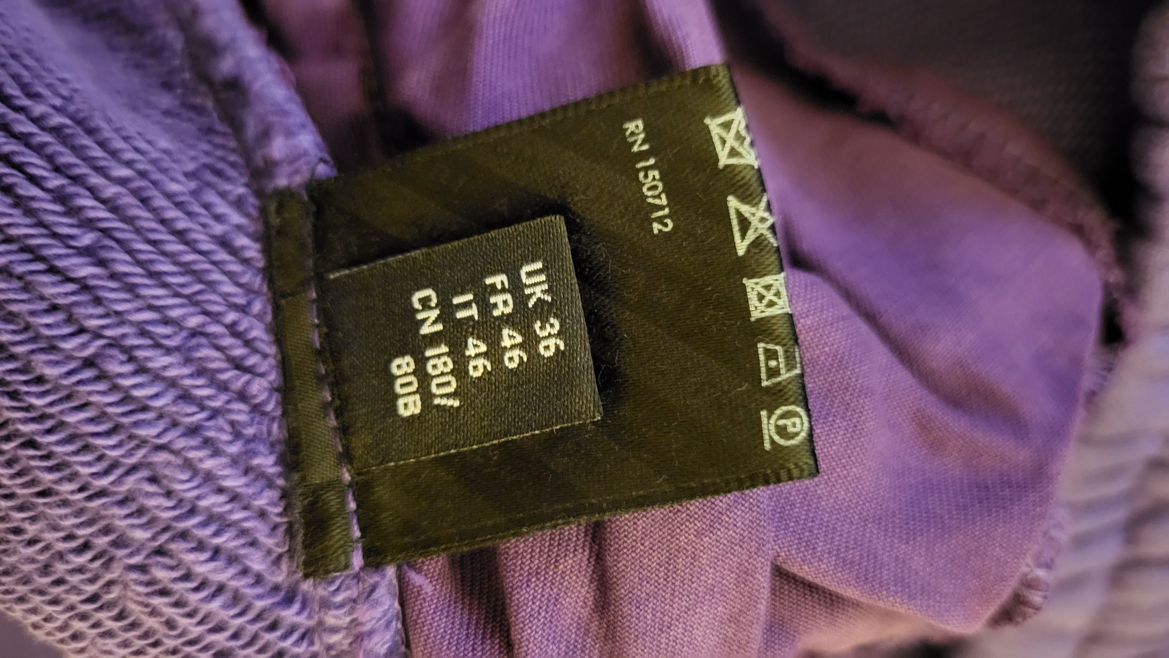 Amiri Exclusive Purple Beverly Hills Rodeo Dr. Sweatpants Size US 30 / EU 46 - 8 Thumbnail