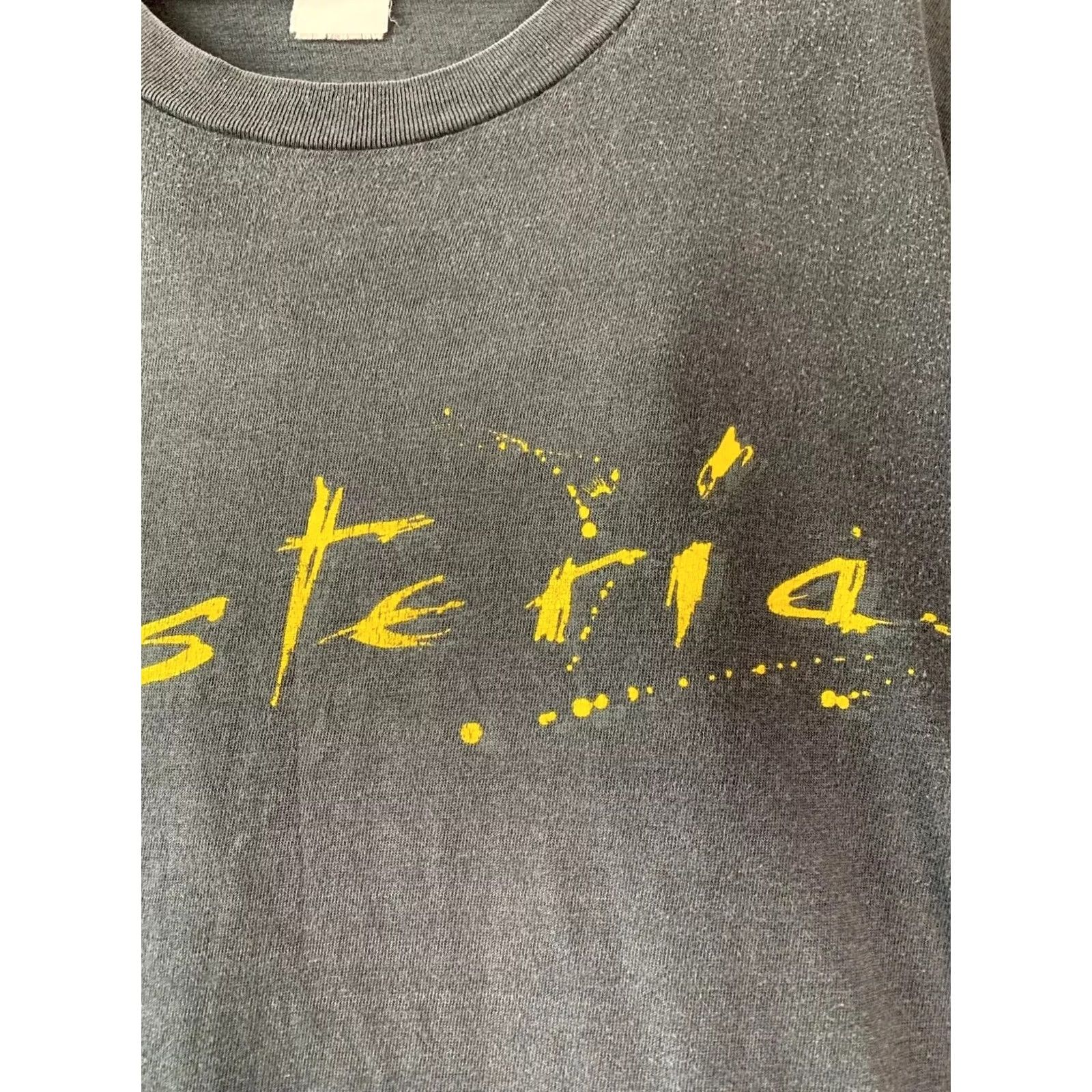 Vintage VINTAGE DEF LEPPARD HYSTERIA T-Shirt Men’s Size M Black Crew Neck Short Sleeve US 1987 Rock Band Tee Size US M / EU 48-50 / 2 - 5 Thumbnail