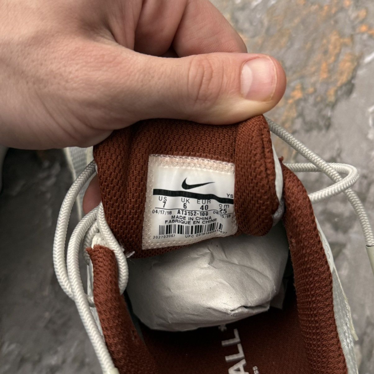 A-COLD-WALL* × Nike Nike x A-Cold-Wall Vomero 5 Rare NWT Sneakers Size US 7 / EU 40 - 10 Thumbnail