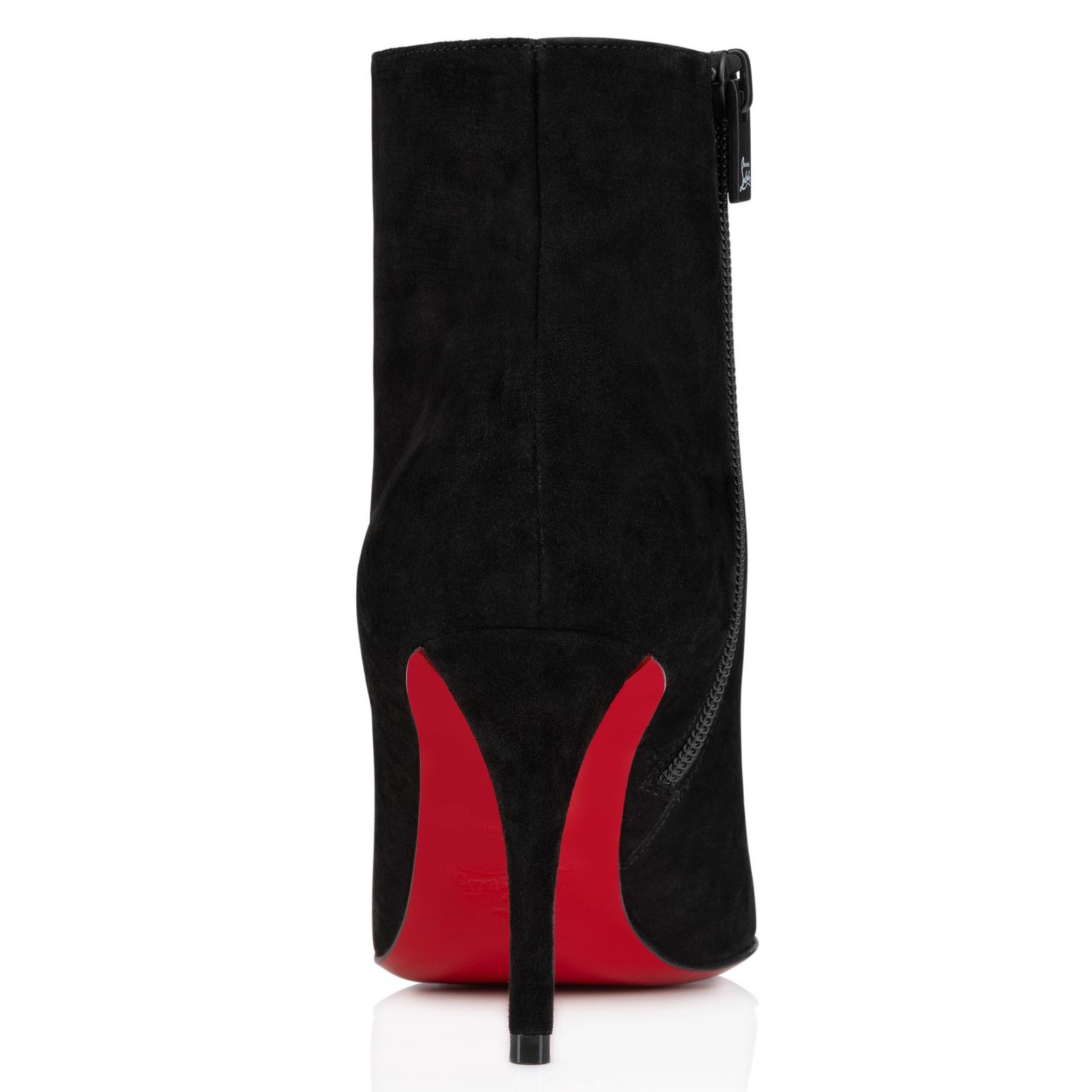 Christian Louboutin Christian Louboutin So Apostropha Booty 80 Black Suede Size US 7 / IT 37 - 17 Thumbnail