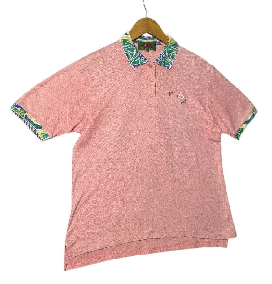 Kenzo × Vintage Vintage Kenzo Golf Polo Shirt Size US M / EU 48-50 / 2 - 2 Thumbnail