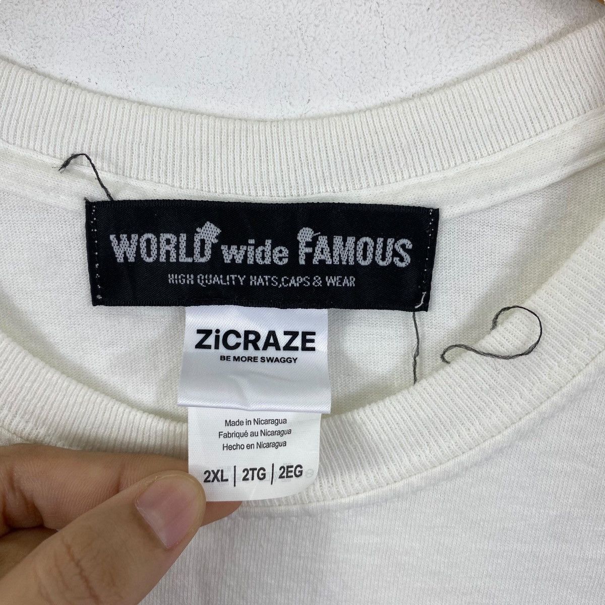 Other WORLD Wide FAMOUS ZiCRAZE Travis Kylie Lovers Tee Shirt Size US XL / EU 56 / 4 - 6 Thumbnail