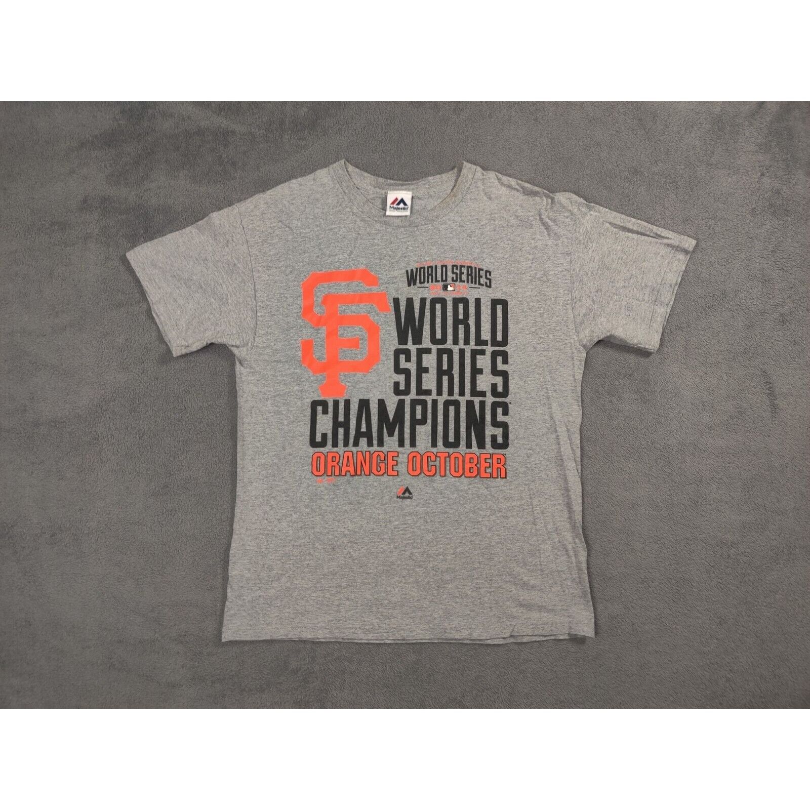 Majestic San Francisco Giants Shirt 2014 Orange October Champions Size US L / EU 52-54 / 3 - 1 Thumbnail