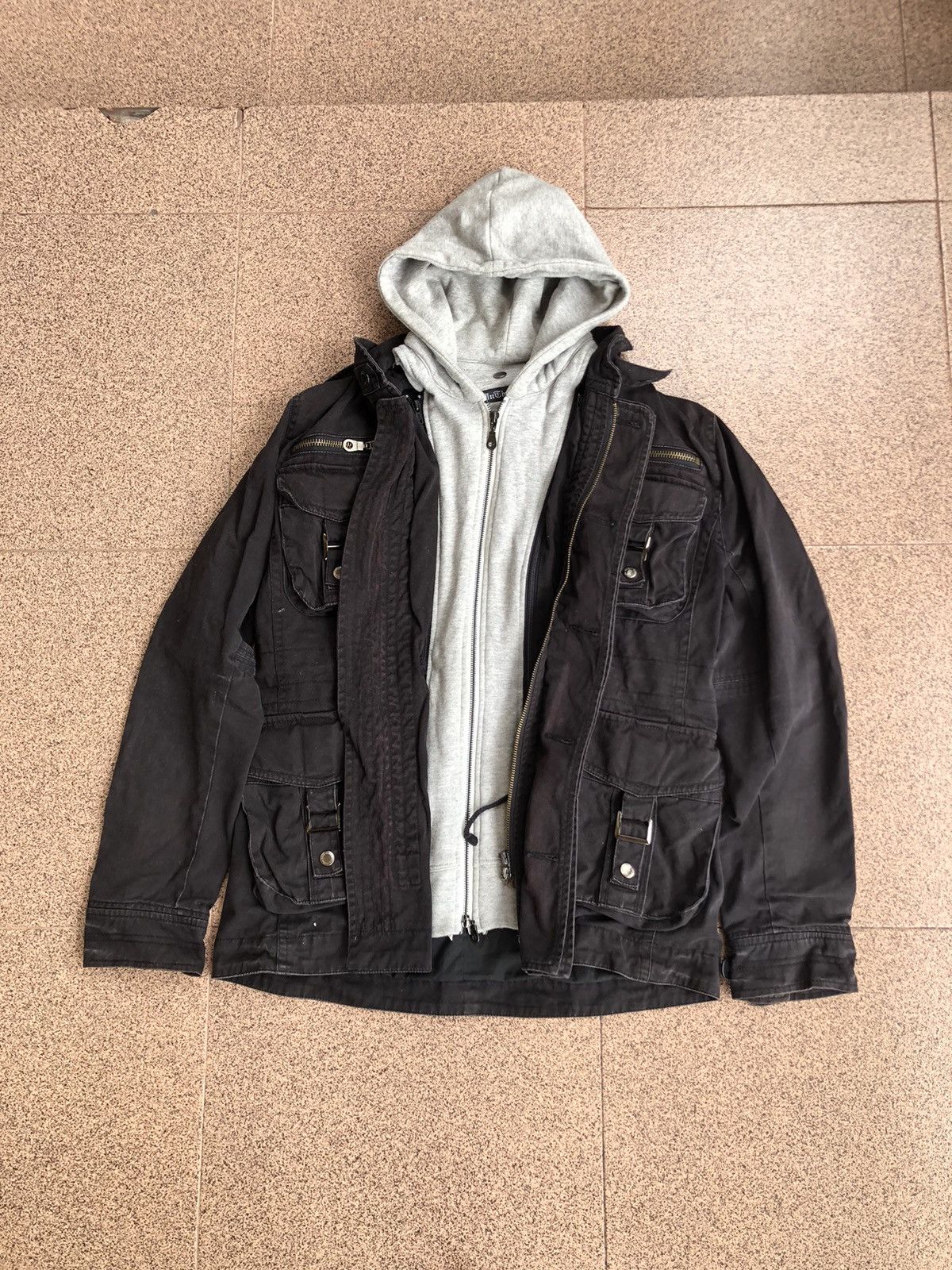 In The Attic In The Attic Hybrird Cargo Hoodie Jacket Size US L / EU 52-54 / 3 - 4 Thumbnail