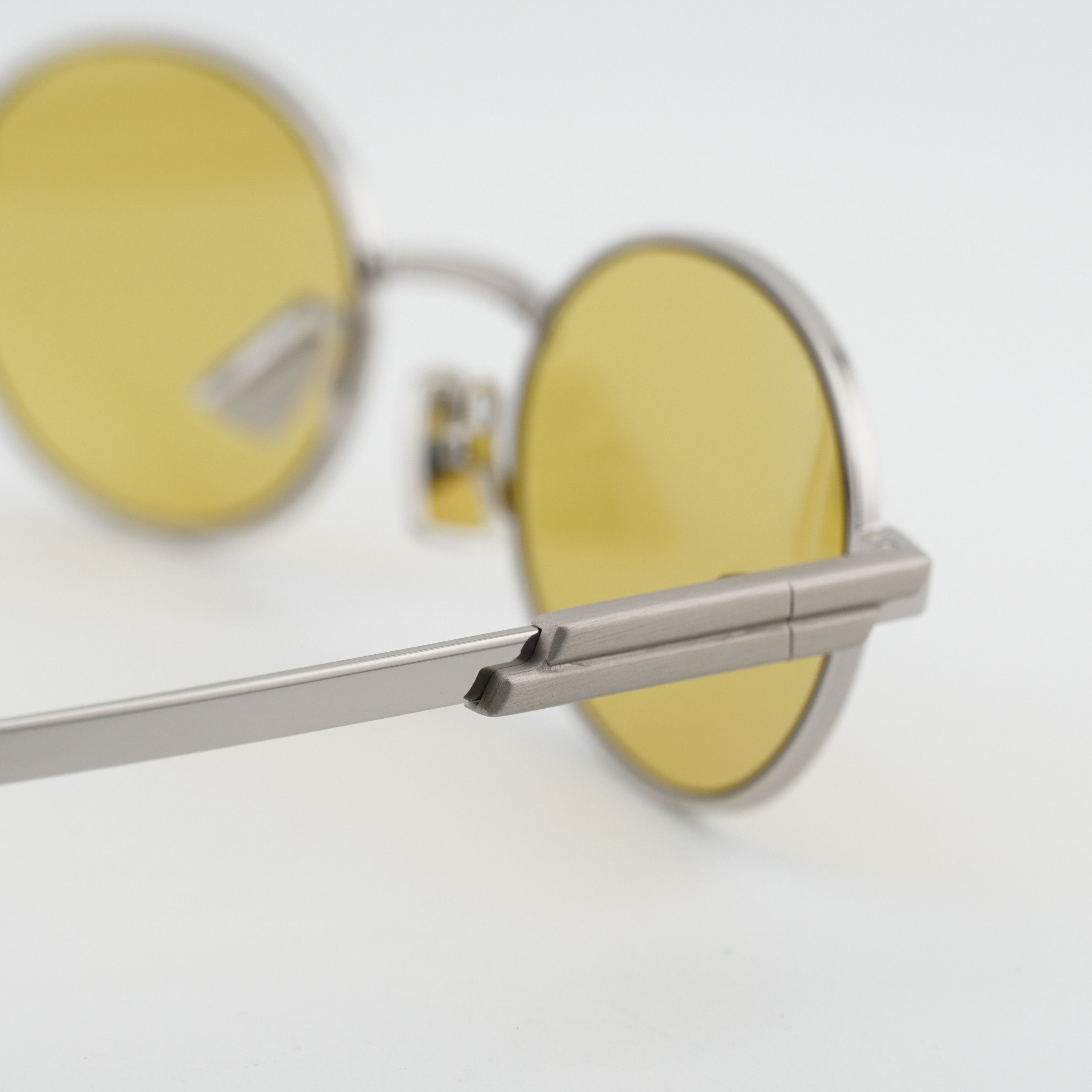 Bottega Veneta Bottega Veneta BV1470S 003 Sunglasses Silver Oval Frame Size ONE SIZE - 9 Thumbnail