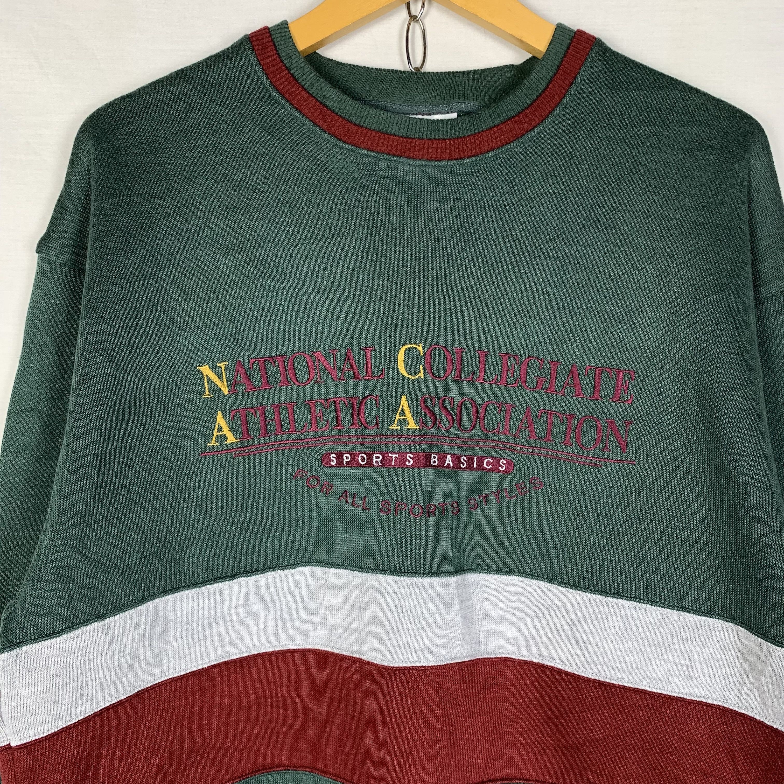 Vintage Vintage 90s NCAA Sweatshirt Crewneck Size US L / EU 52-54 / 3 - 3 Thumbnail